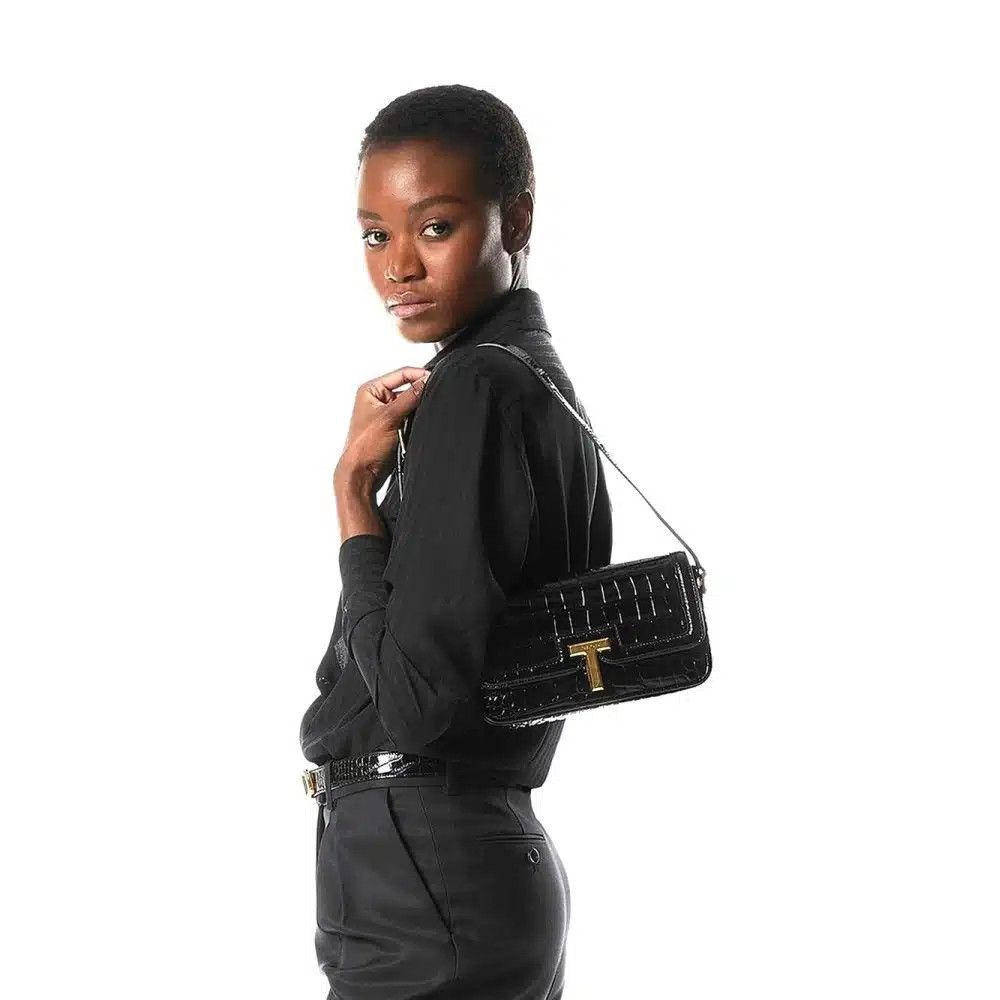 Tom Ford o1loc1c0825 L1832 Size: OS /Leather Allis Shoulder Bag Black Size ONE SIZE - 3 Thumbnail
