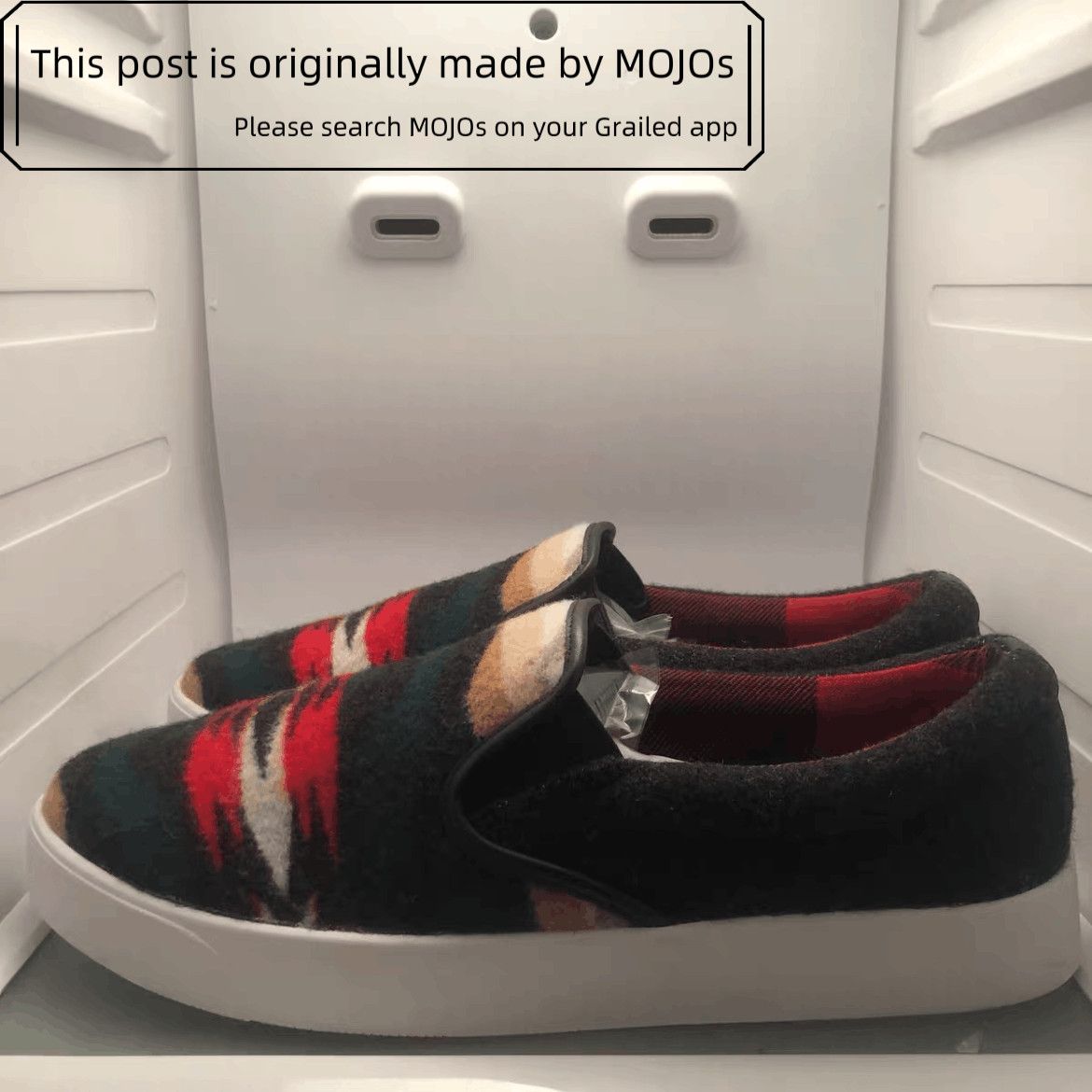 Junya Watanabe Sz 42 Junya Watanabe x Pendleton Ethical Pattern Low Top Size US 9 / EU 42 - 2 Thumbnail