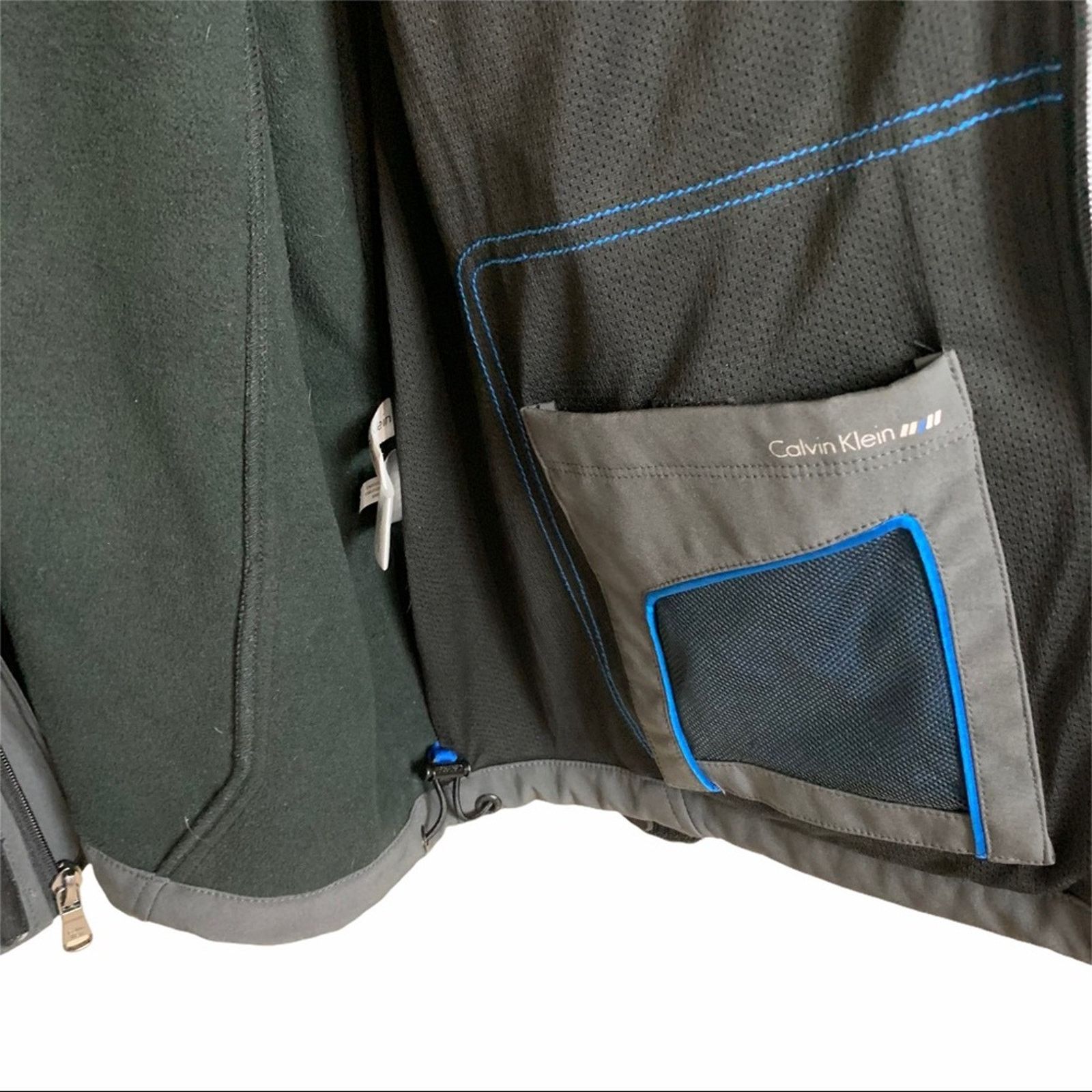 Calvin Klein Calvin Klein Soft Shell Jacket Slate Gray Size L Size US L / EU 52-54 / 3 - 8 Thumbnail