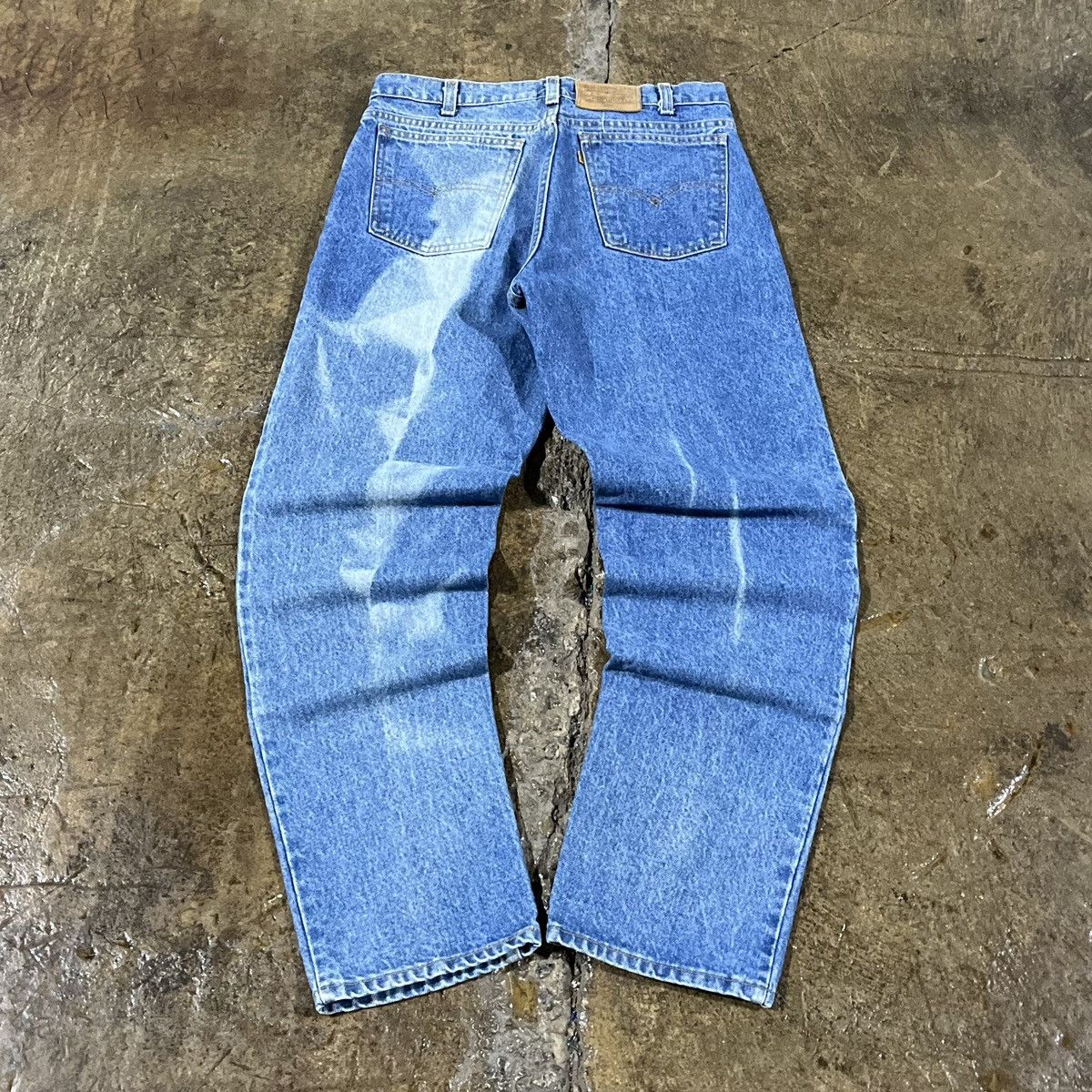 Levi's × Vintage Crazy Vintage 90s Levi's 540 Faded Light Wash Jeans Size US 32 / EU 48 - 1 Thumbnail
