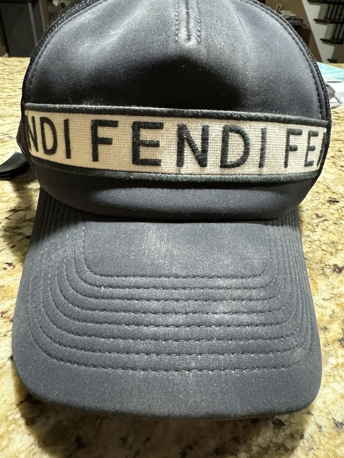 Fendi Fendi Velcro Hat OS Size ONE SIZE - 10 Thumbnail