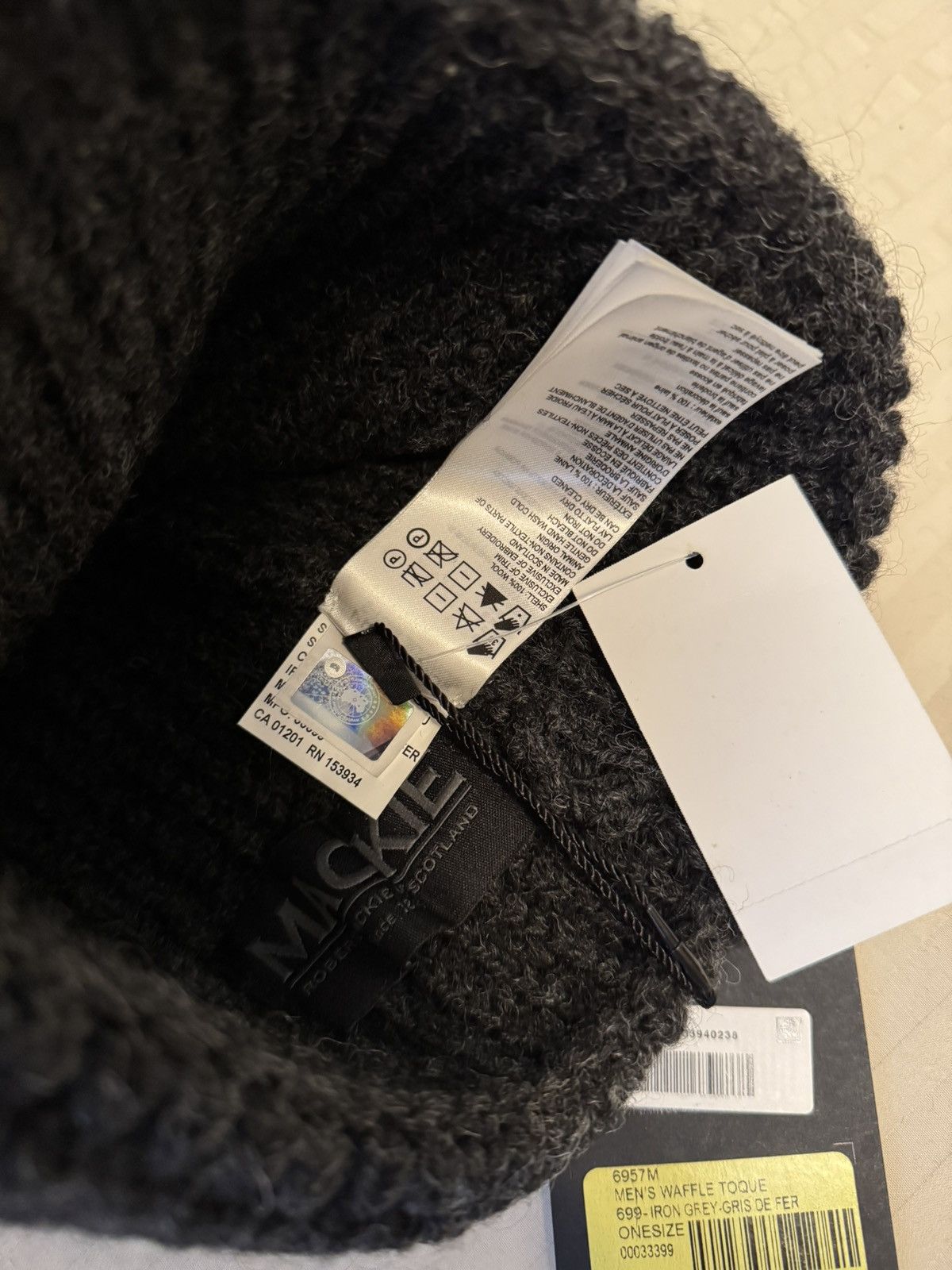 Canada Goose 🔥Brand New🔥Waffle Toque Wool Beanie Size ONE SIZE - 5 Thumbnail