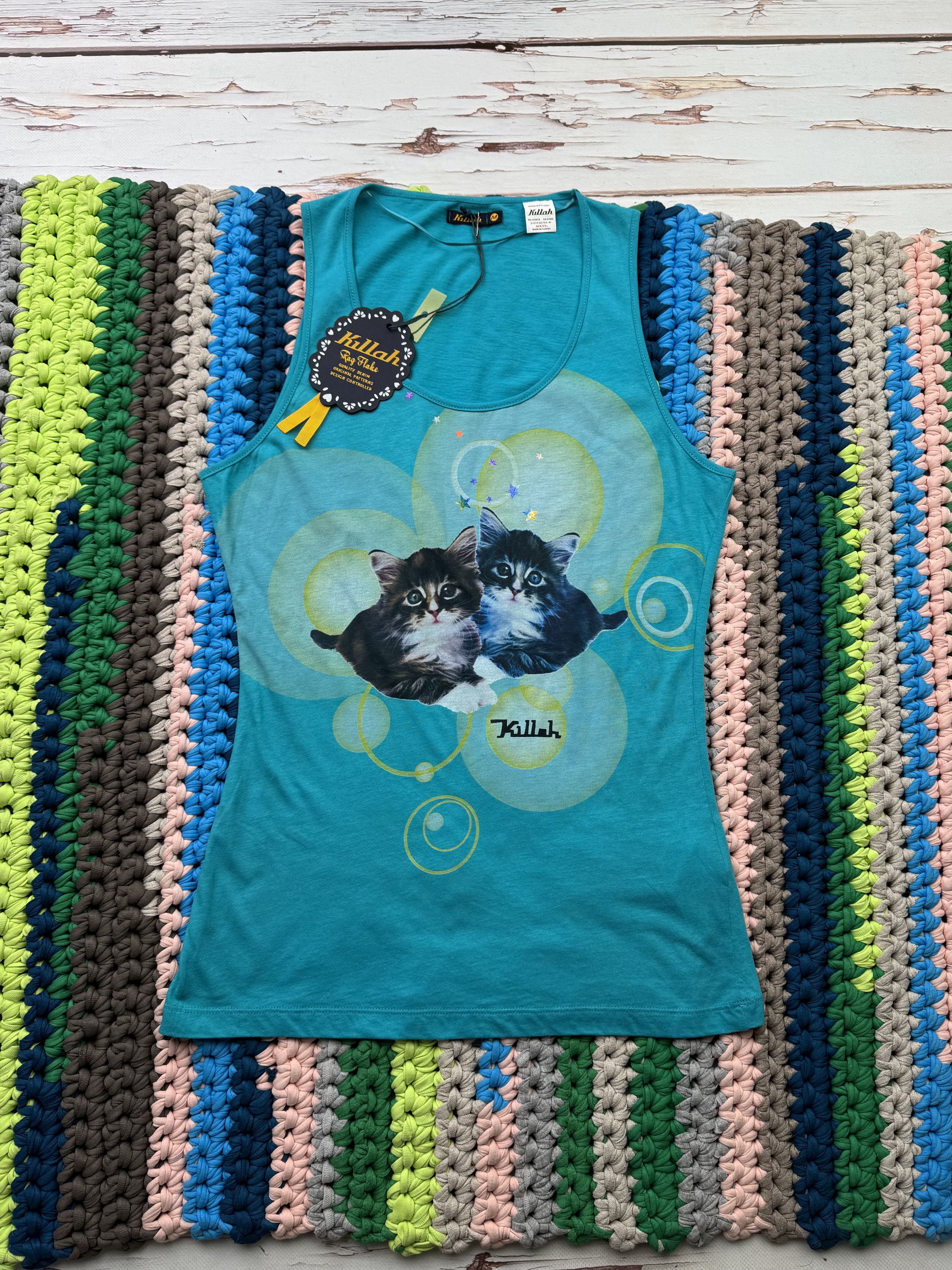 Miss Sixty Killah Vintage Tank Top (V60)(D10) Size M / US 6-8 / IT 42-44 - 1 Thumbnail