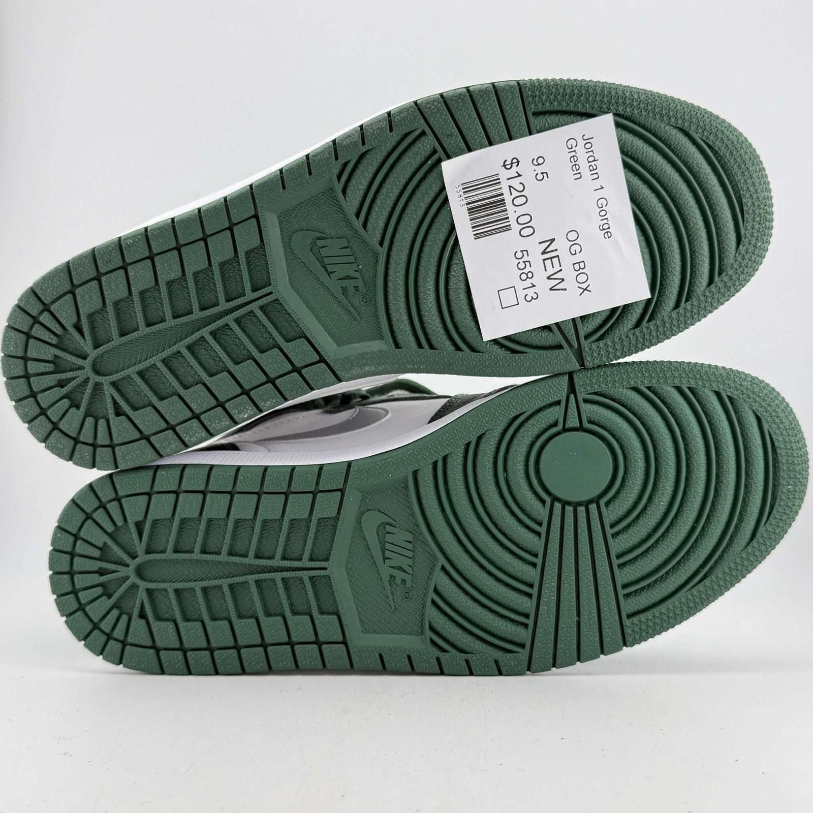 Nike Nike Air Jordan 1 Gorge Green US 9.5 New with Box DZ5485 Size US 9.5 / EU 42-43 - 6 Thumbnail