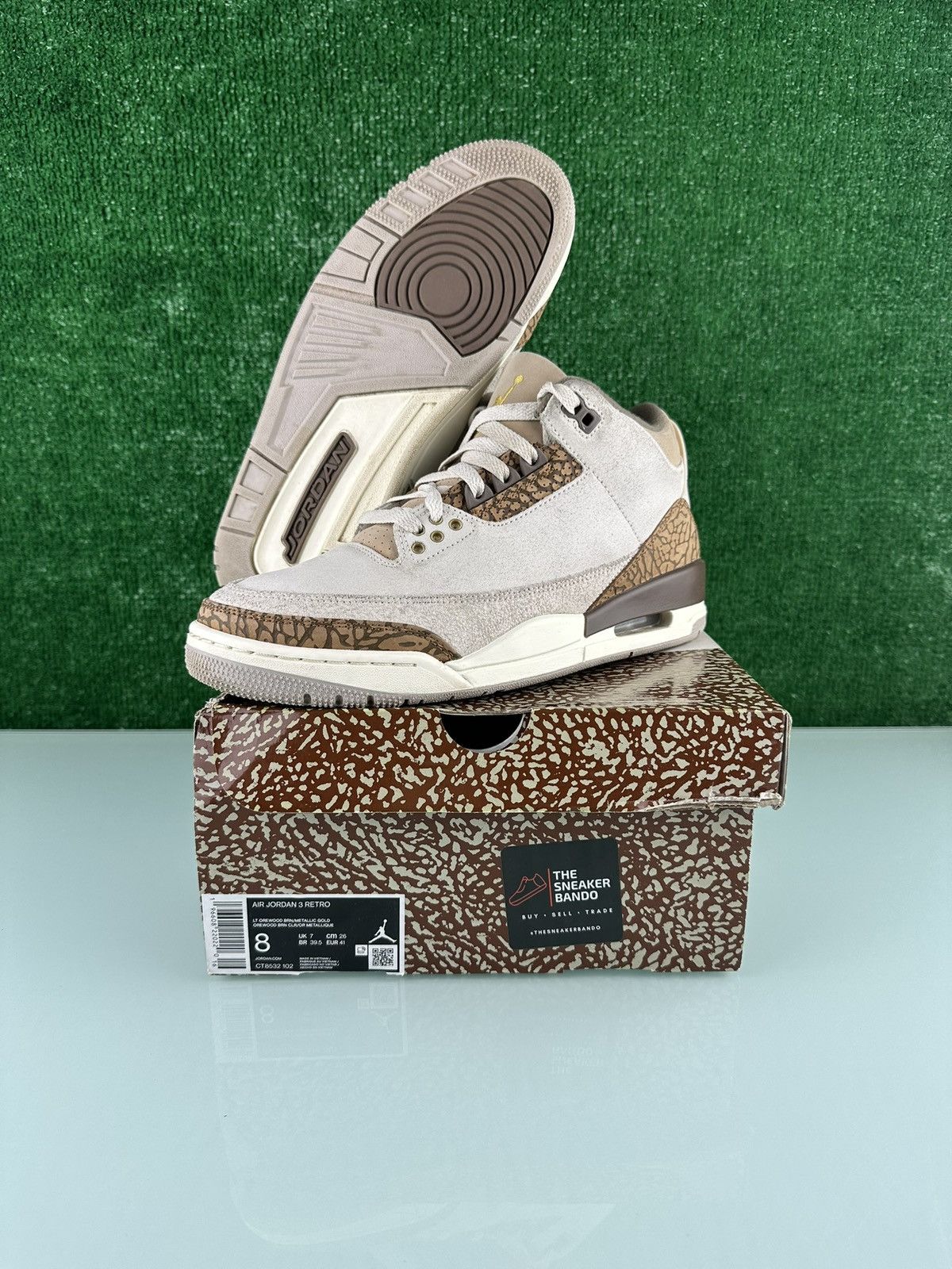 Jordan Brand Jordan 3 Retro Low Palomino Size 8 Size US 8 / EU 41 - 1 Thumbnail