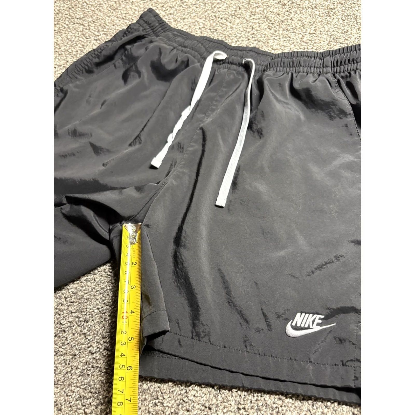 Nike Nike Woven Flow Shorts Mens Large Black Size US 33 - 4 Thumbnail