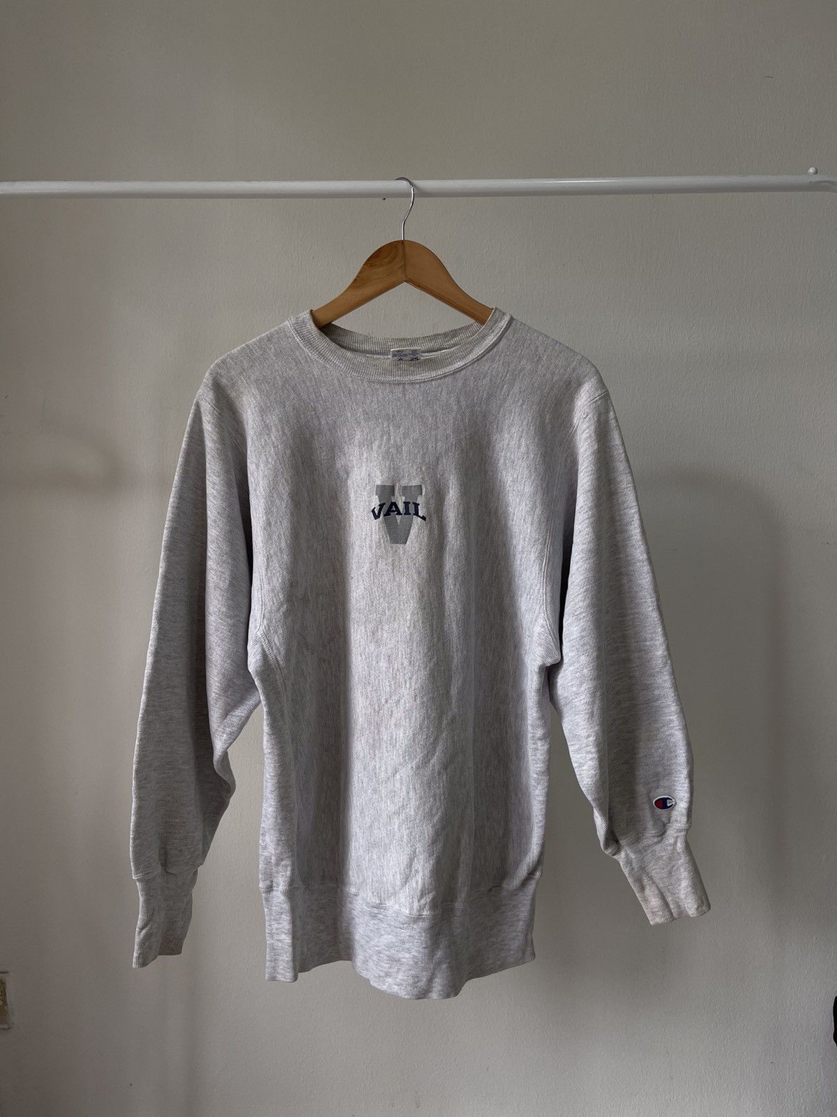 Champion × Vintage 90s Champion Revese Weave VAIL sweatshirt Size US L / EU 52-54 / 3 - 3 Thumbnail