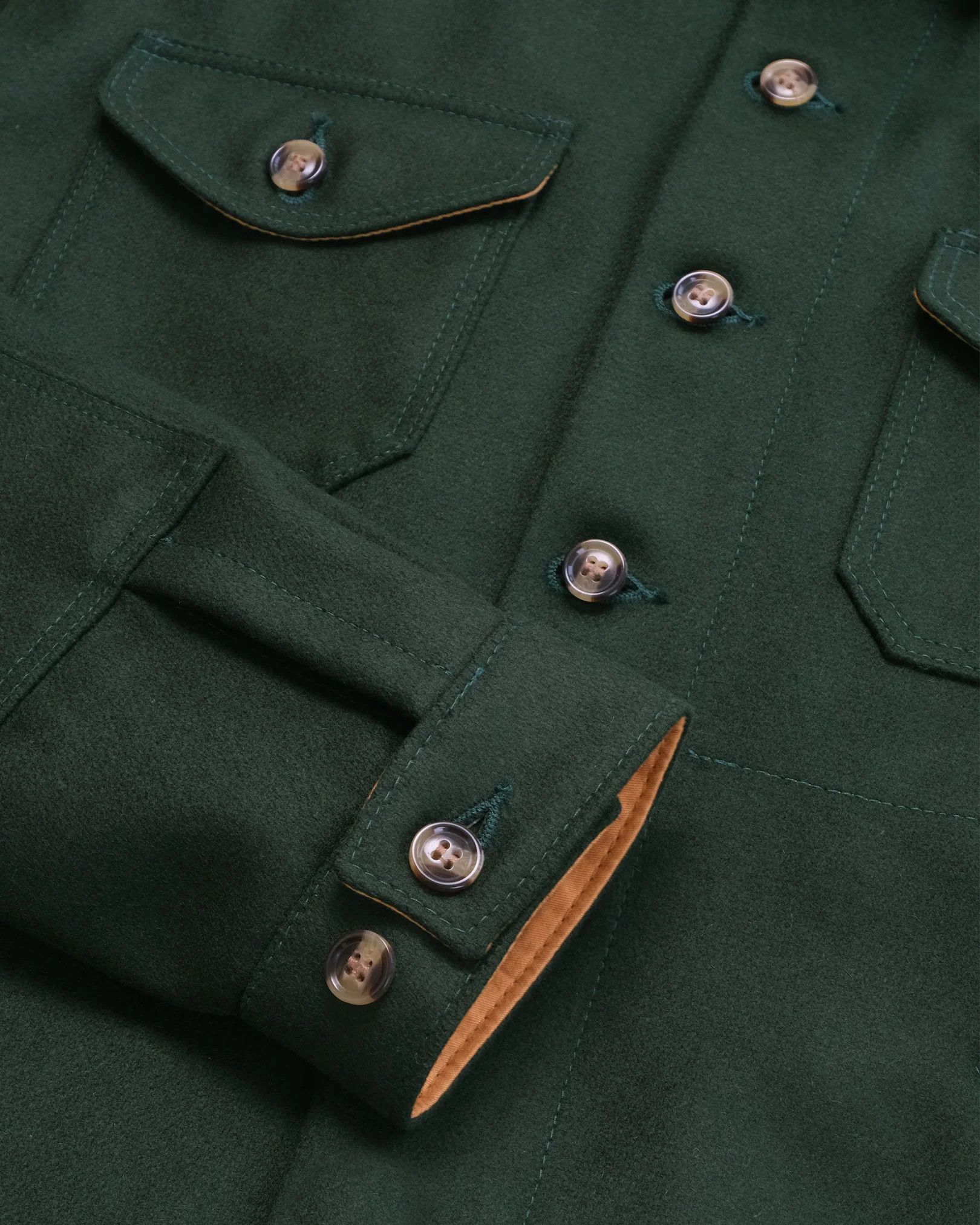 Dehen 1920 Dehen Crissman Overshirt - Pine Size US S / EU 44-46 / 1 - 3 Thumbnail