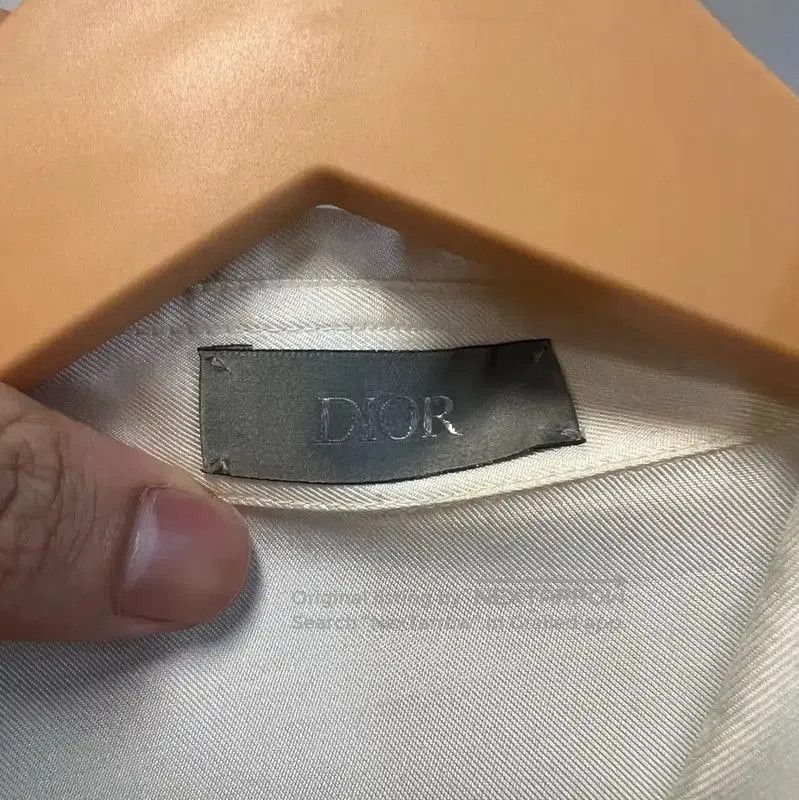 Dior Dior White Graphic Long Sleeve Shirt . Size M / US 6-8 / IT 42-44 - 3 Thumbnail