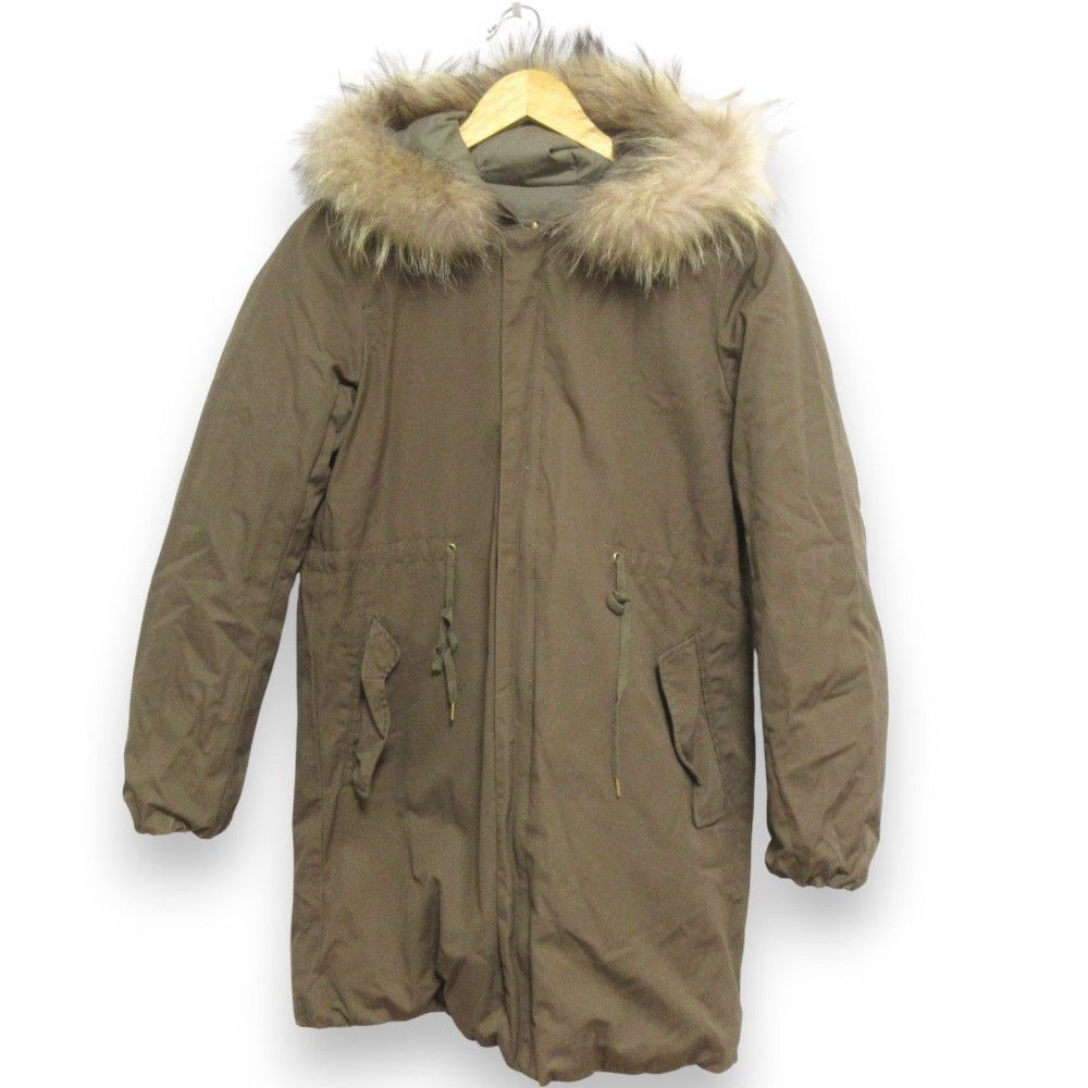 Other Deuxieme Classe Raccoon Fur Reversible Down Coat Natural Material Outerwear DUTY FREE for USA