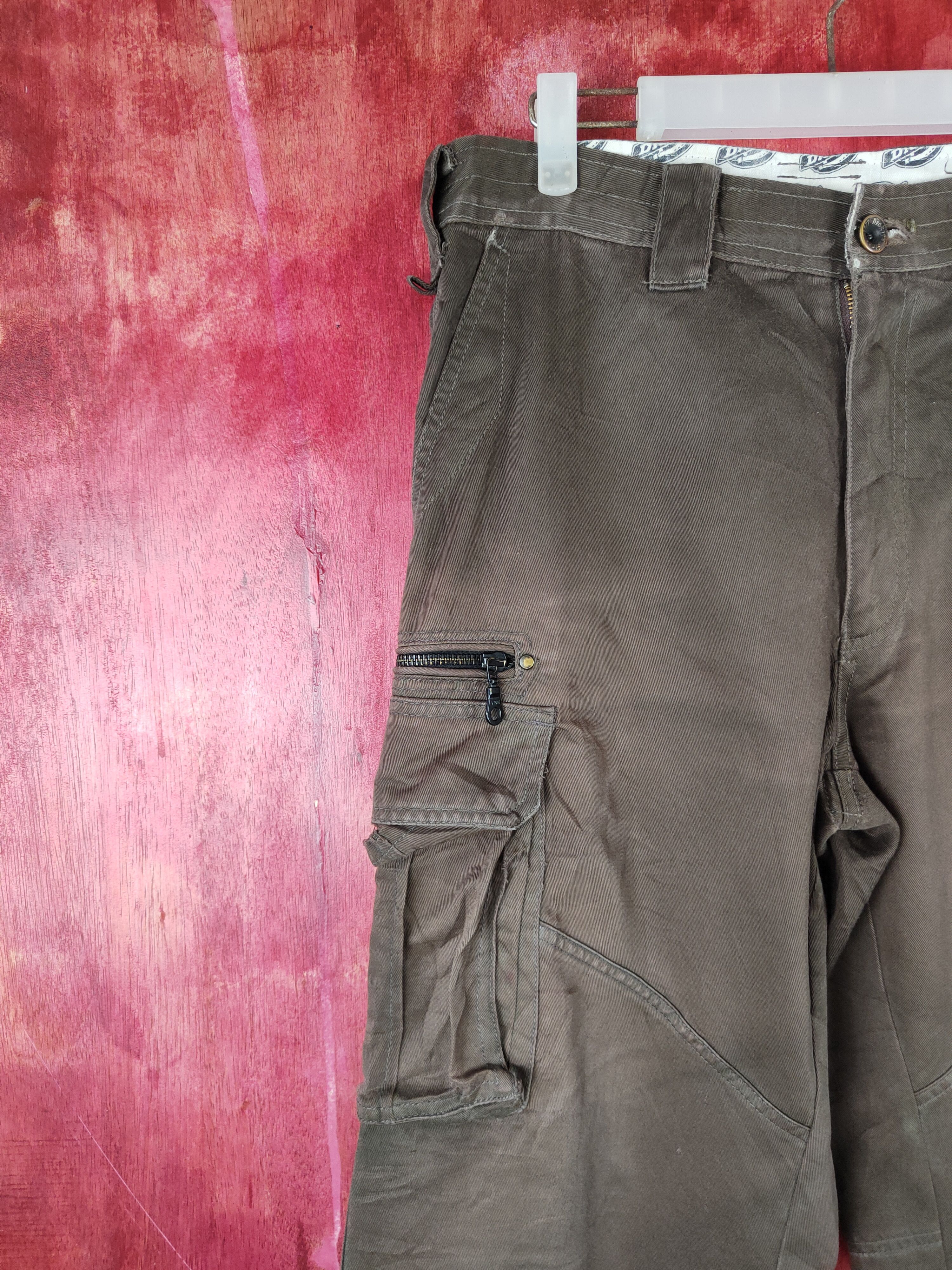 Dickies Dickies Dark Brown Multipocket Tactical Cargo Pants #S1312 Size US 33 - 3 Thumbnail