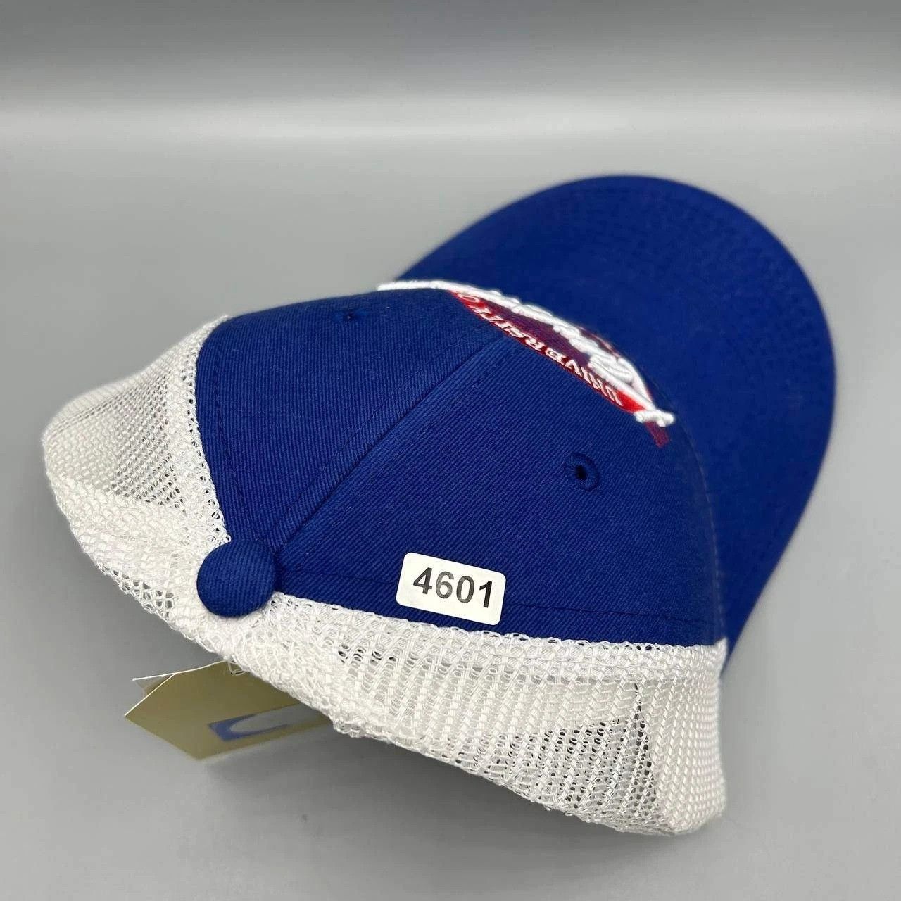 The Game Vintage Kansas Jayhawks Trucker Hat Men NCAA Snap Back Cap Size ONE SIZE - 9 Thumbnail