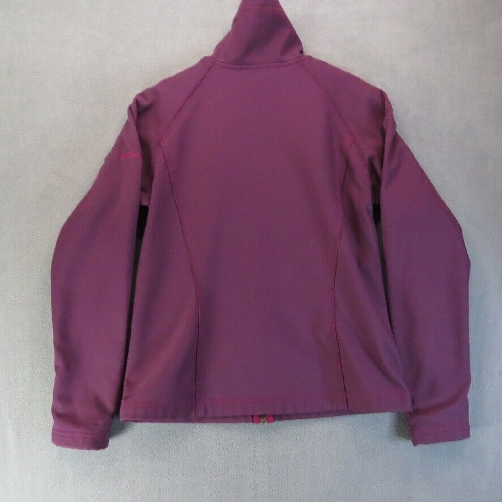 Columbia Columbia Full Zip Softshell Jacket Womens Medium Purple Size M / US 6-8 / IT 42-44 - 6 Thumbnail