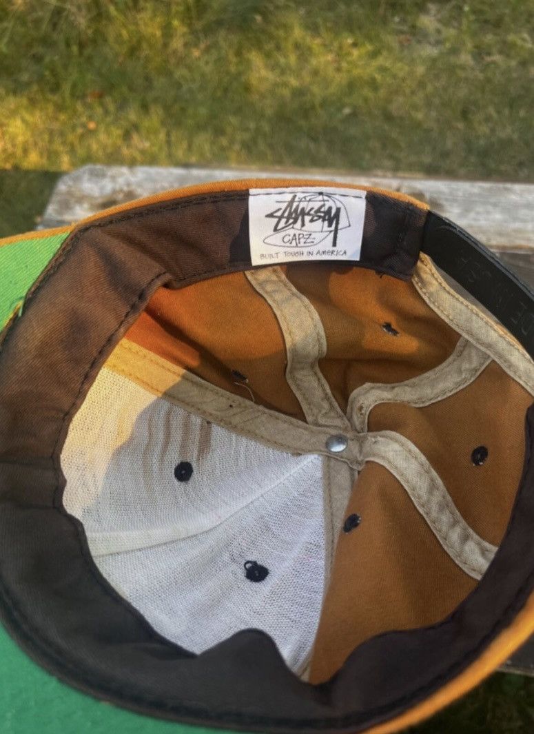 Stussy 2000s era Brown Tan STÜSSY hat Size ONE SIZE - 4 Thumbnail