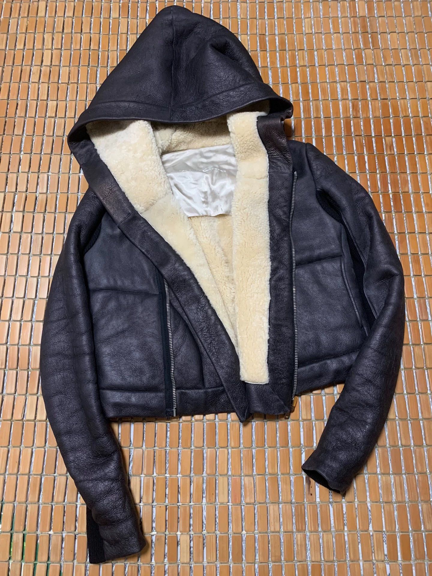 Rick Owens Rick owens Wool-integrated lamb wool copper ammonia silk co Size US M / EU 48-50 / 2 - 3 Thumbnail