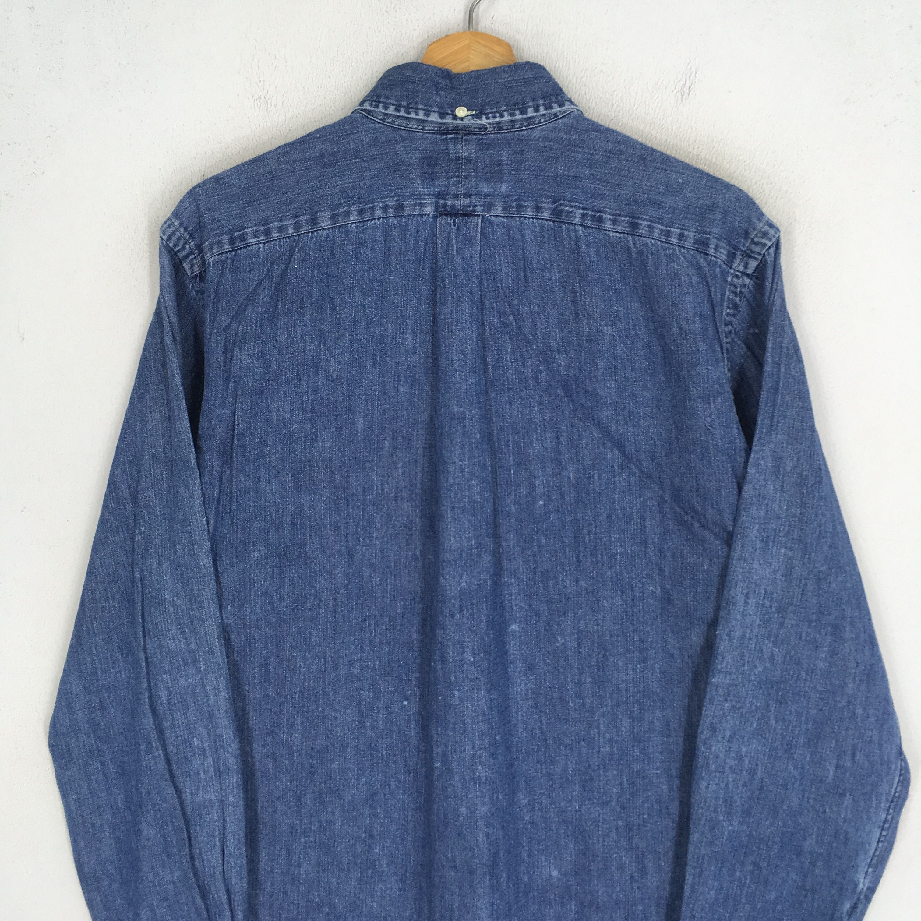 Polo Ralph Lauren Vintage Polo Ralph Lauren Denim Shirt Polo Pony RL Jeans Size US S / EU 44-46 / 1 - 9 Thumbnail