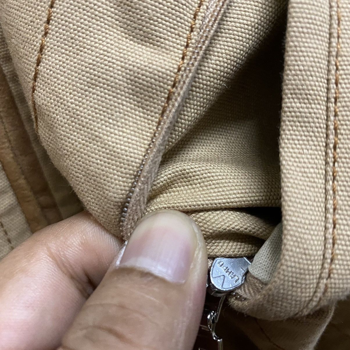 Vintage Vintage HUSKY Chore Zipper LAMPO Leather Monogram taly Size US M / EU 48-50 / 2 - 7 Thumbnail