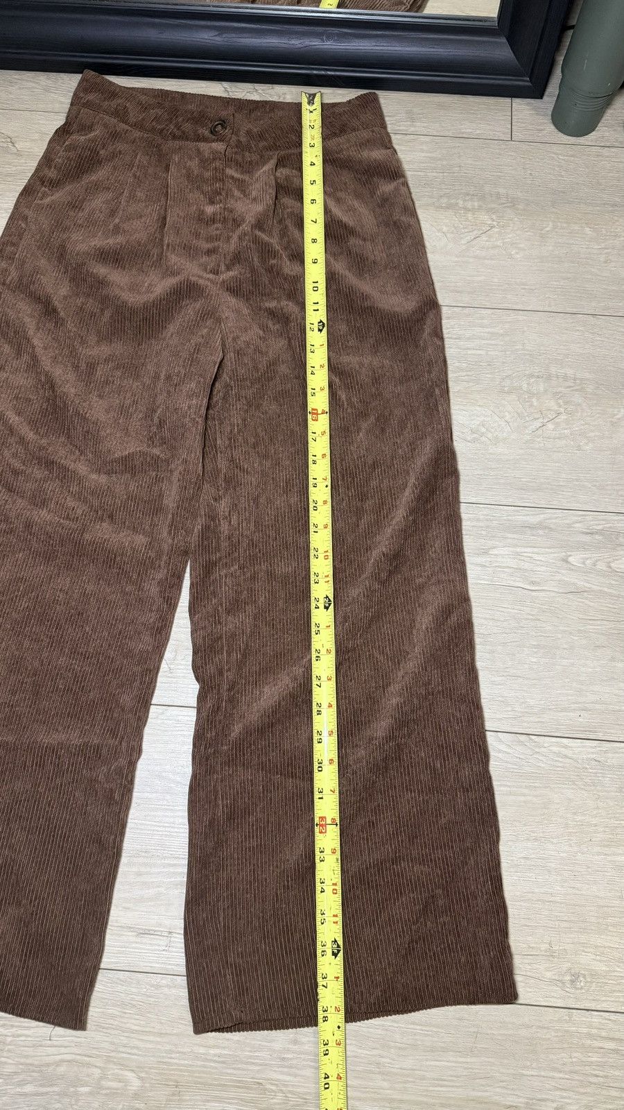 Other Y2K 2000s Women’s Cider M Brown Flared Corduroy Pants Size 30" / US 8 / IT 44 - 3 Thumbnail