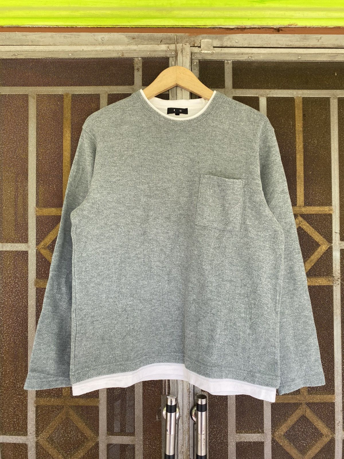 Beams Plus Beams Heart Double Layer Longsleeve Size US M / EU 48-50 / 2 - 1 Thumbnail