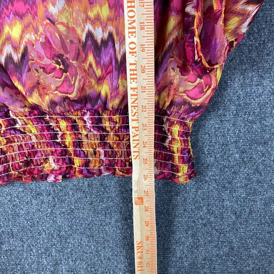 Other Peck & Peck Blouse Women's Large 3/4 Sleeve 100% Polyester L Size L / US 10 / IT 46 - 5 Thumbnail