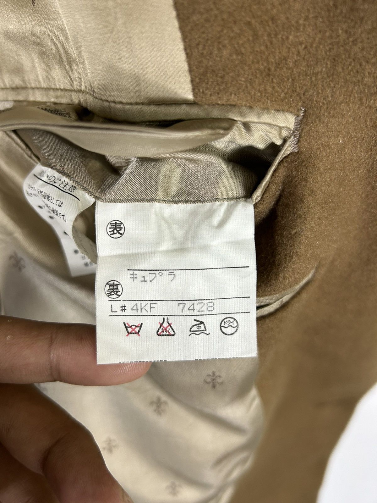 Autumn Cashmere × Vintage 🔥Liberomann Cashmere Taylor Made Button LV Double Breast Size US L / EU 52-54 / 3 - 12 Thumbnail