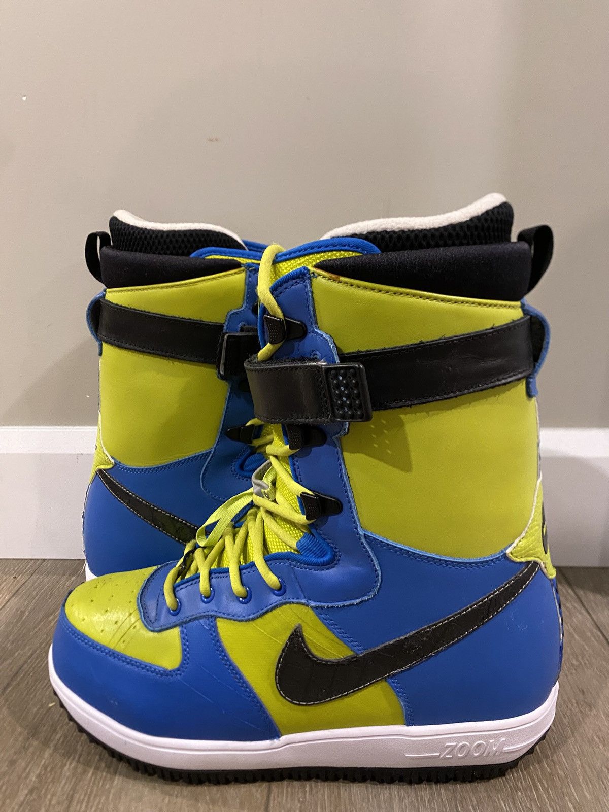 Nike Nike Zoom Force 1 Snowboard Boots Cactus Green/ Blue / Black Size US 9 / EU 42 - 3 Thumbnail
