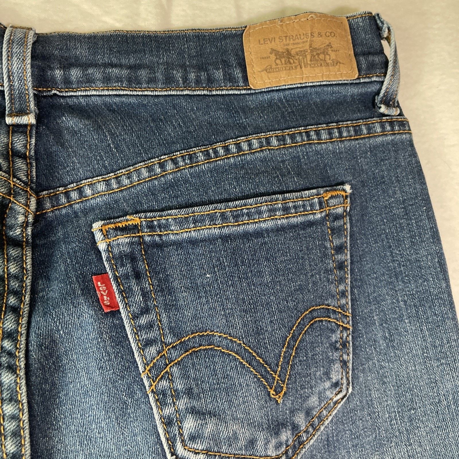 Levi's Levis Jeans Men's 34x32 Blue 505 Jeans Regular Straight Size US 34 / EU 50 - 4 Thumbnail