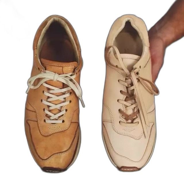 Hender Scheme Hender Handcrafted Leather Training Shoes Size US 8 / EU 41 - 1 Thumbnail