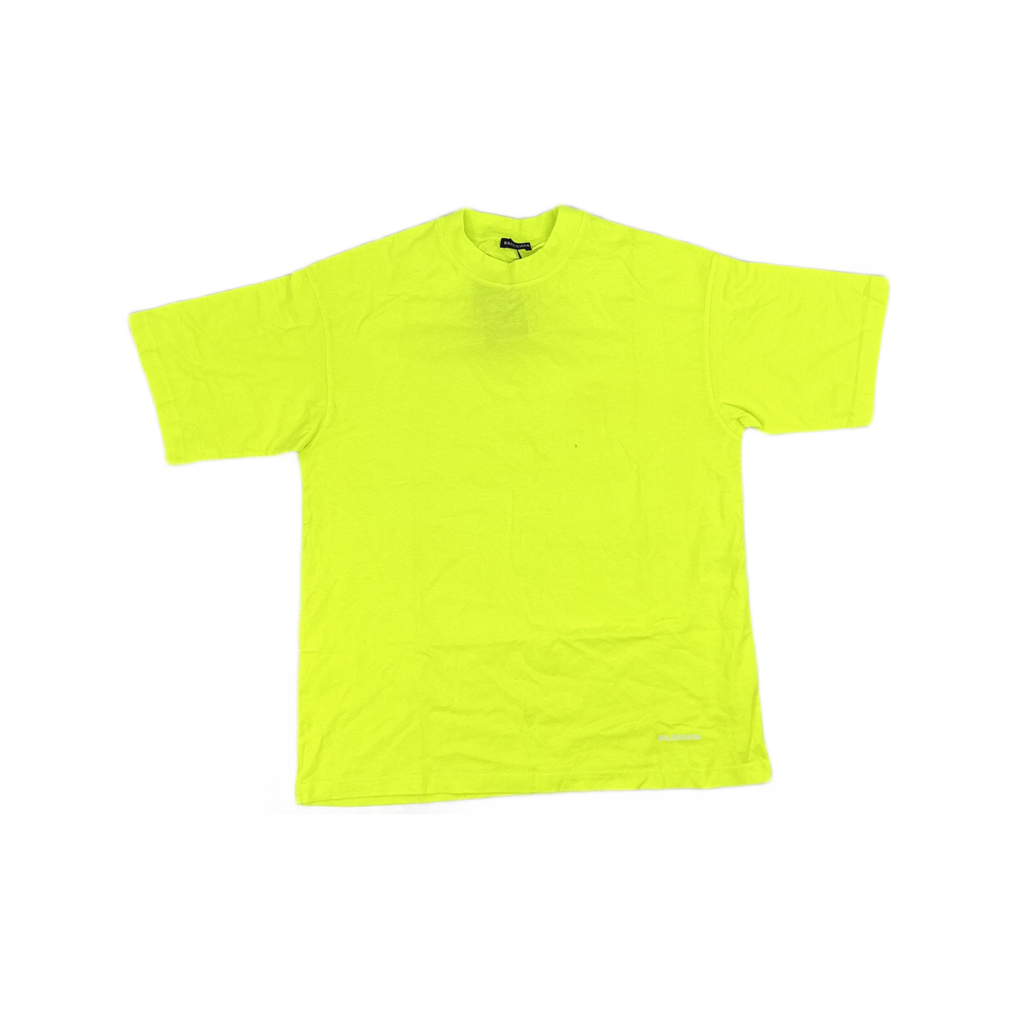 Balenciaga Balenciaga Neon Logo T-Shirt Size XS Size US XS / EU 42 / 0 - 1 Thumbnail
