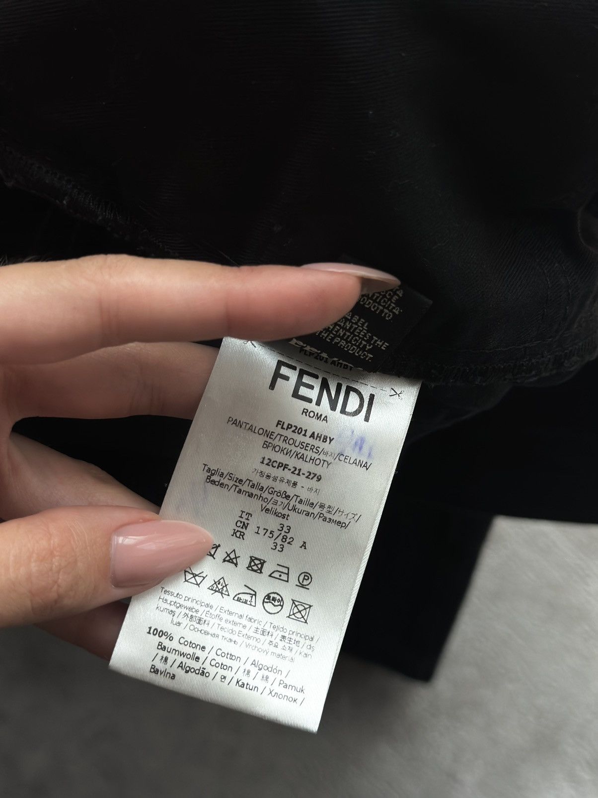 Fendi Fendi denim pants Size US 33 - 9 Thumbnail