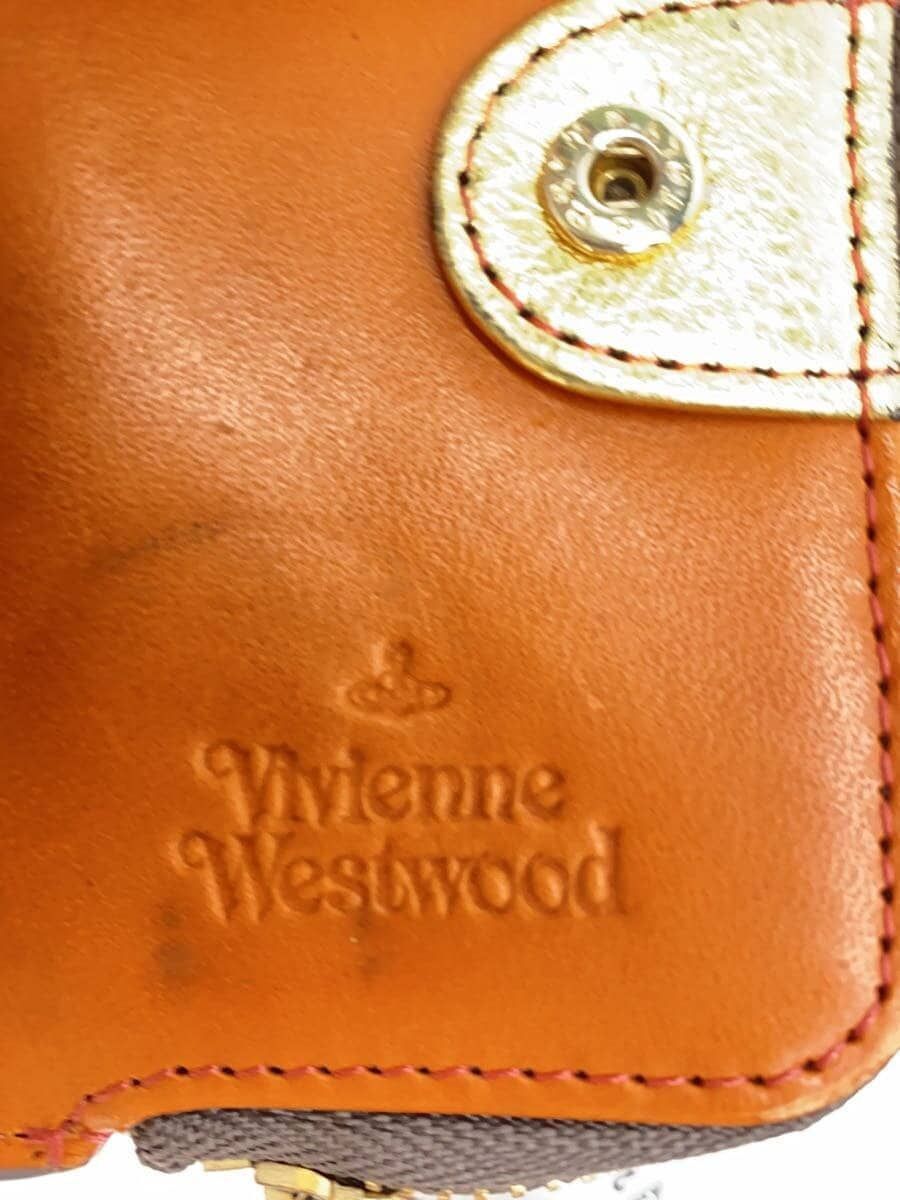 Vivienne Westwood Leather Allover Graphic Orb Logo Wallet Size ONE SIZE - 3 Thumbnail