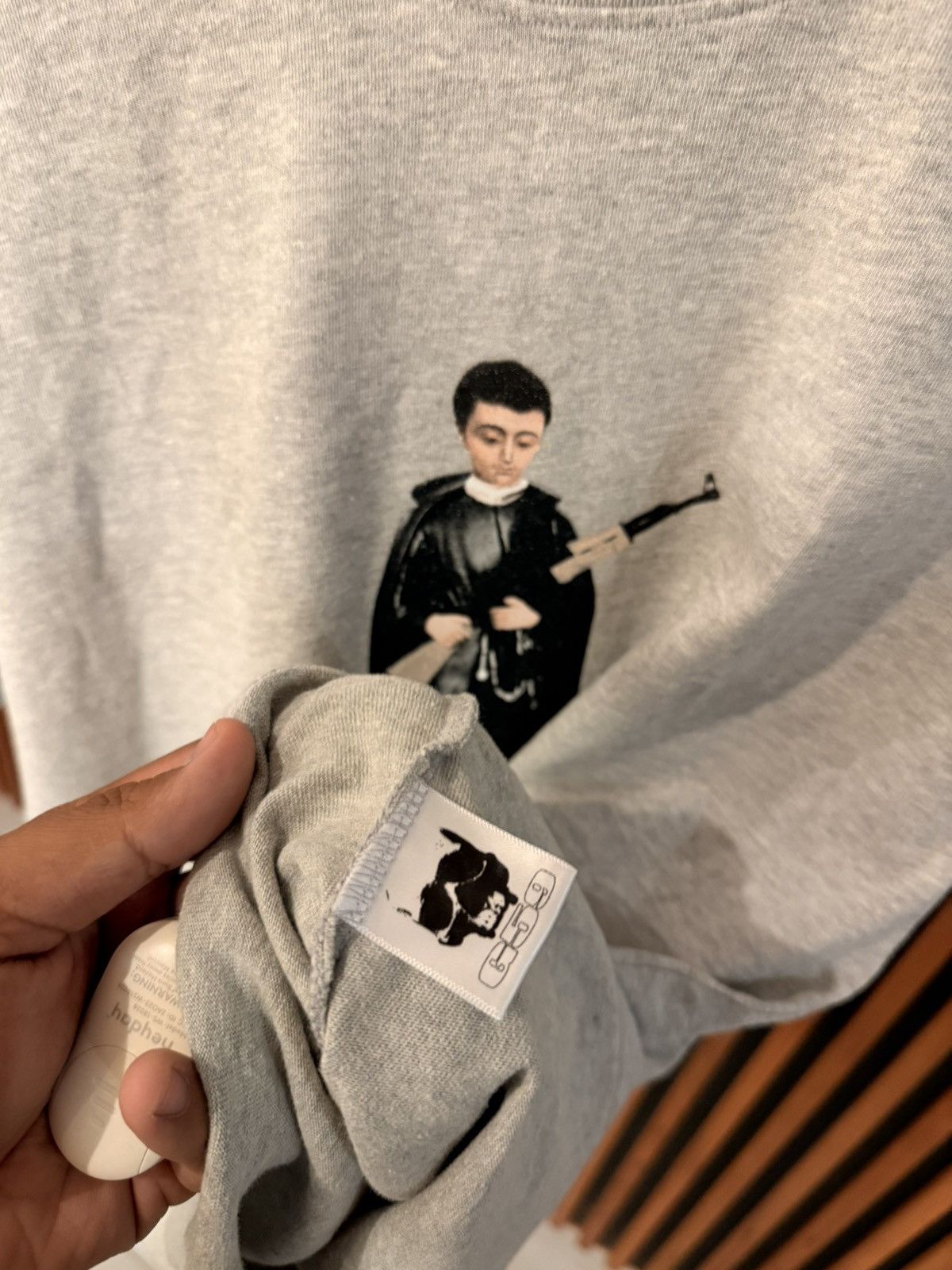 G59 Records $UICIDEBOY$ G59 ST MICHAEL T-SHIRT (OFFICIAL MERCH) Size US M / EU 48-50 / 2 - 2 Thumbnail