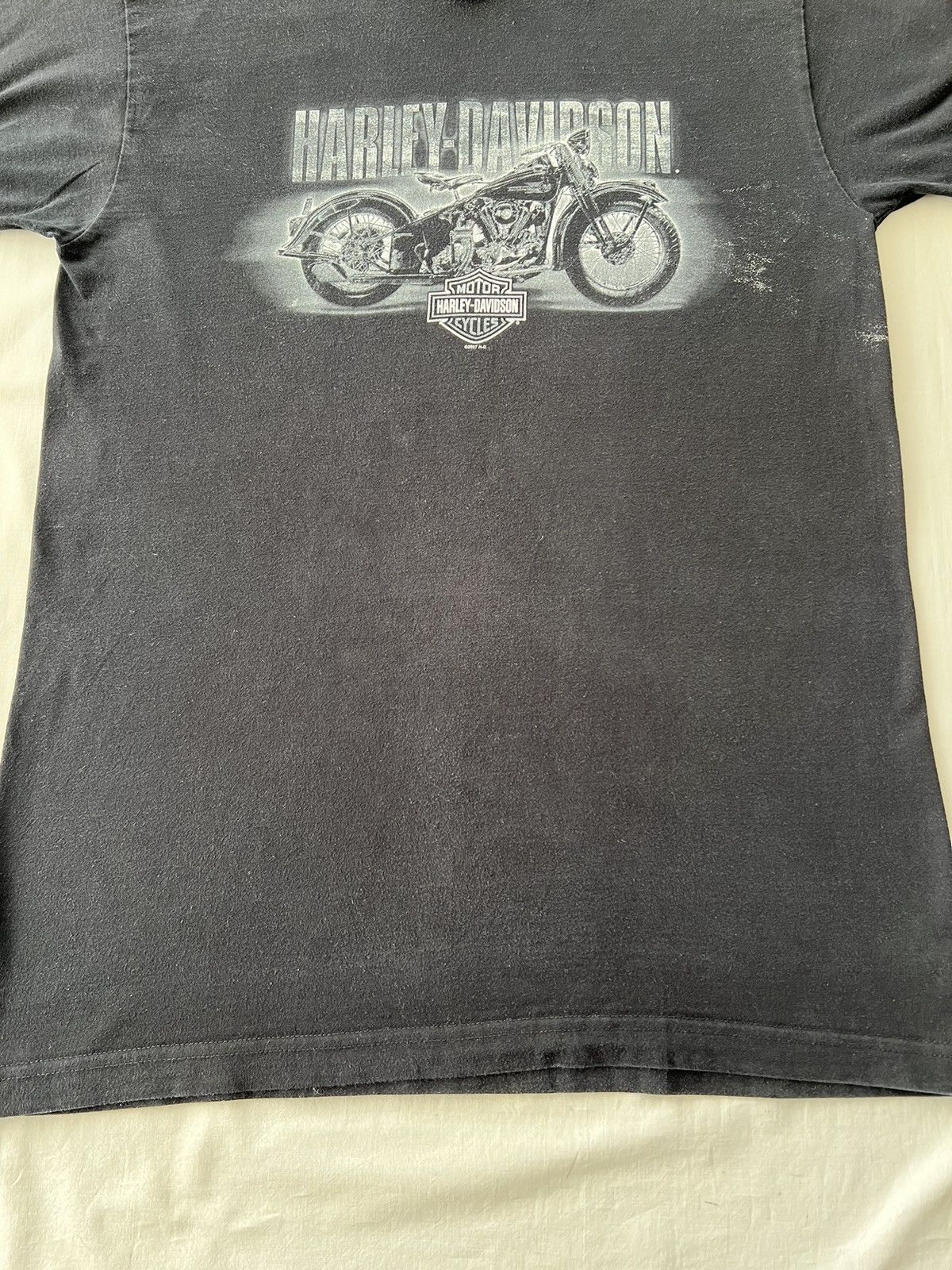 Harley Davidson Vintage 2007 Harley Davidson Bike Dominican Republic T-shirt Size US L / EU 52-54 / 3 - 10 Thumbnail