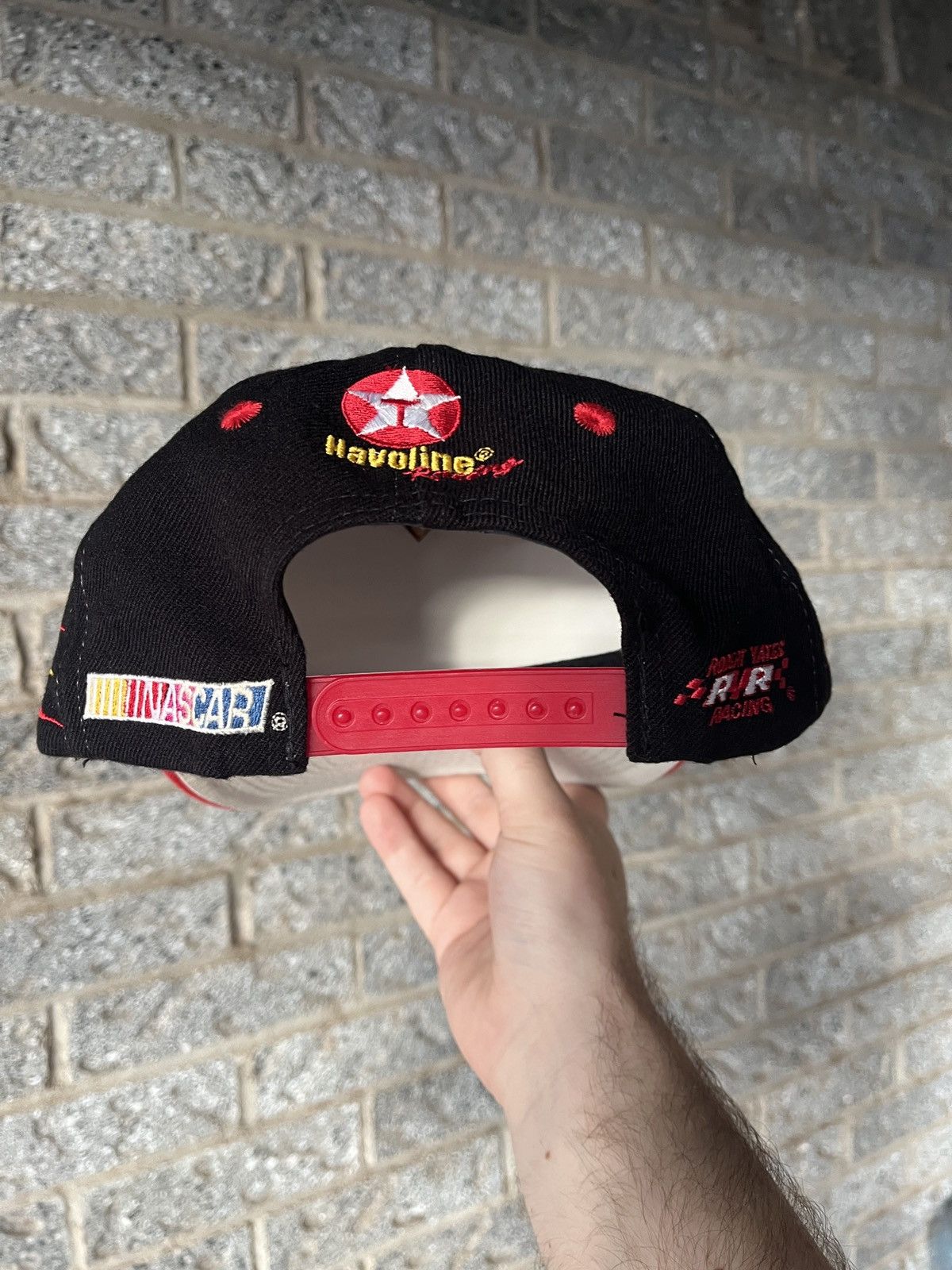 Logo Athletic × Sports Specialties × Vintage Vintage 90’s NASCAR Wool Logo Athletic D Cut SnapBack Hat Size ONE SIZE - 4 Thumbnail
