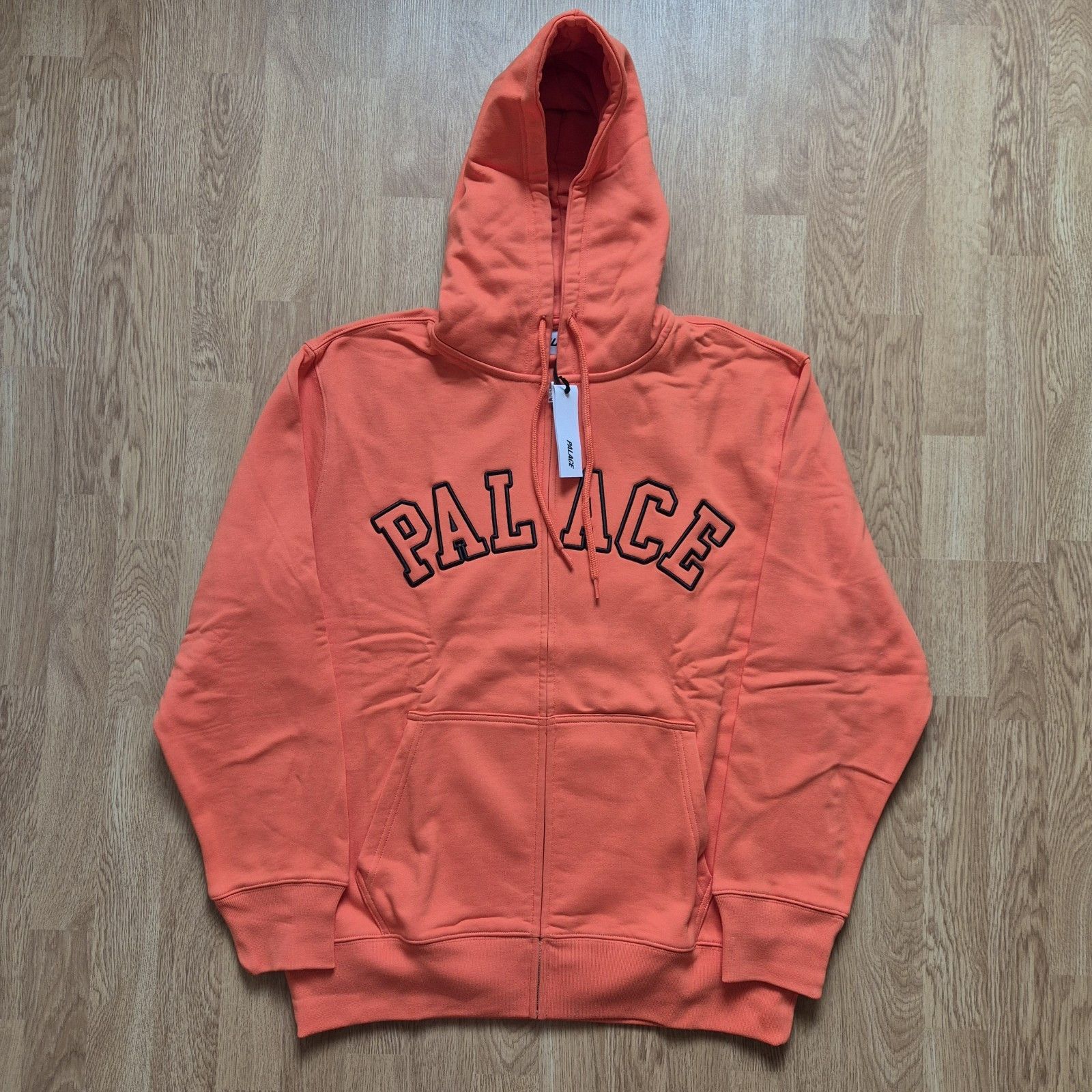 Palace Palace Outline Arch Zip Hood Orange Large Brand New SS23 Size US L / EU 52-54 / 3 - 1 Thumbnail