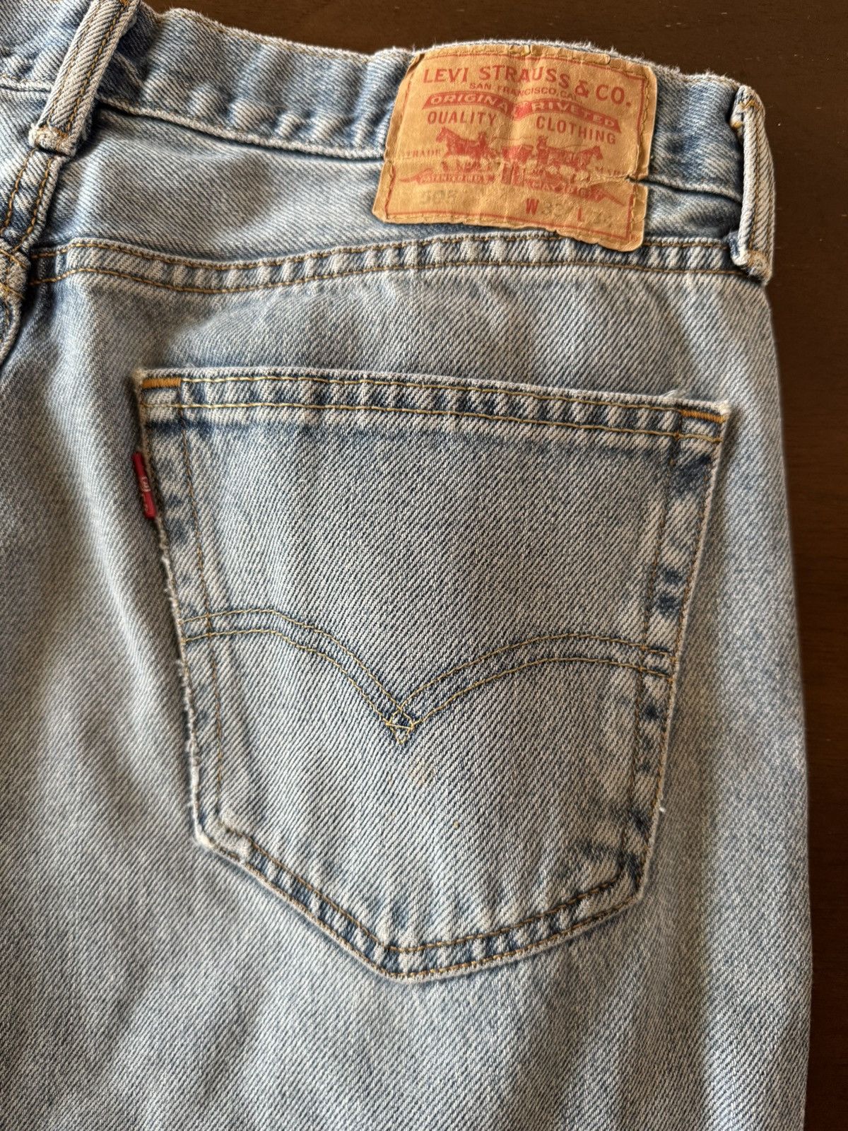 Levi's × Levi's Made & Crafted × Levi's Vintage Clothing Levi’s 505 jeans washed/faded vintage Size US 32 / EU 48 - 3 Thumbnail