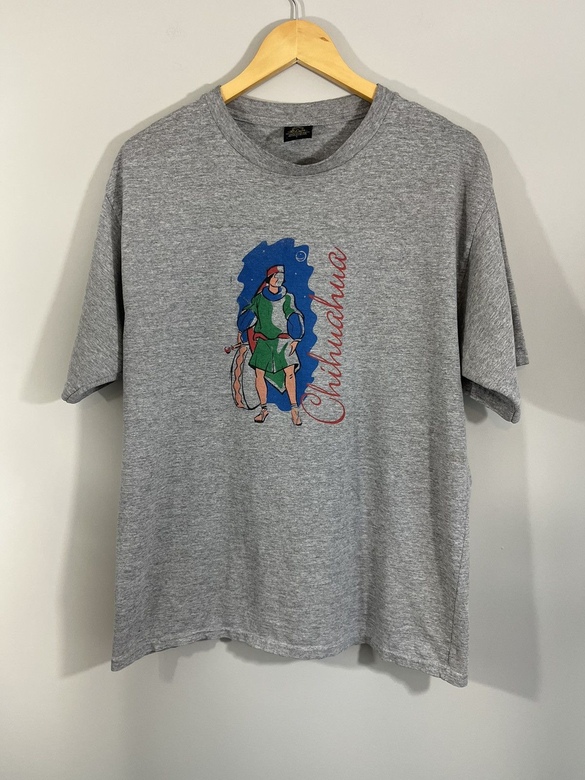 Vintage Chihuahua Mexico Faded Graphic Tee Size US L / EU 52-54 / 3 - 1 Thumbnail
