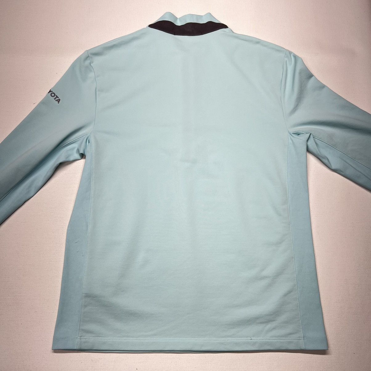 Other Greyson 1/4 Zip Sweater Blue Toyota Logo Knit Active Golf Size S / US 4 / IT 40 - 12 Thumbnail
