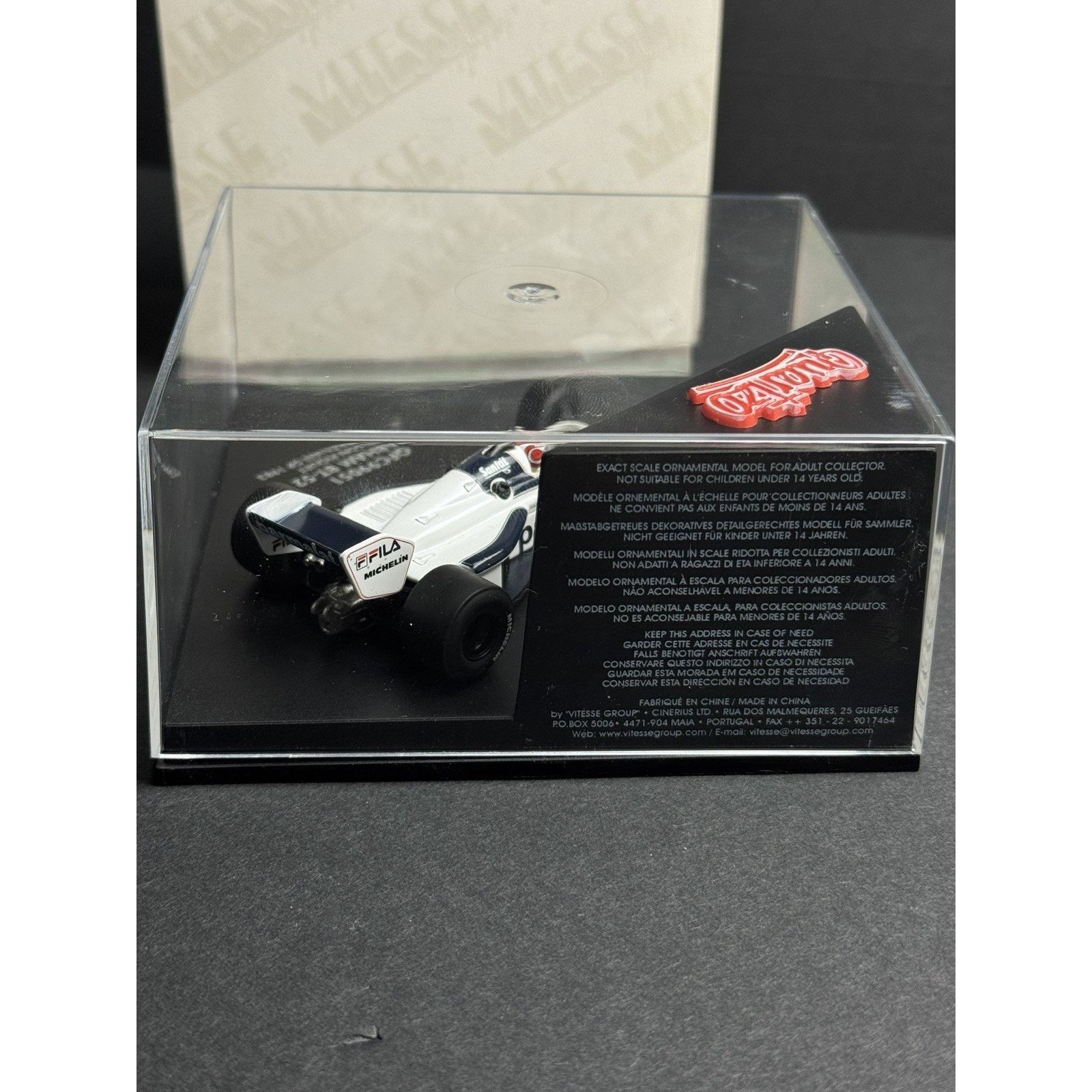 & Other Stories Quartzo 1/43 Scale QFC99051- F1 Brabham BT-52 Nelson Piquet Size ONE SIZE - 4 Thumbnail