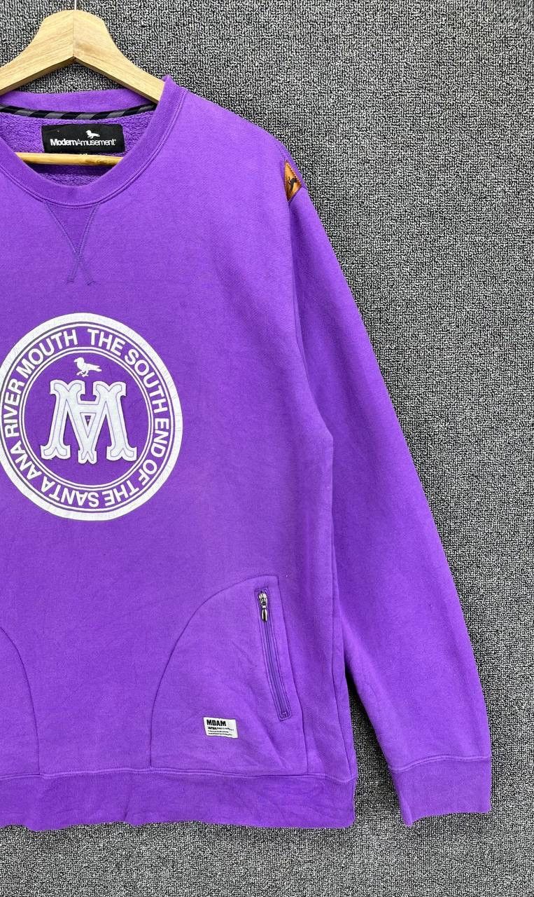 Modern Amusement Vintage Modern Amusement Purple Sweatshirt Size XL / US 12-14 / IT 48-50 - 4 Thumbnail