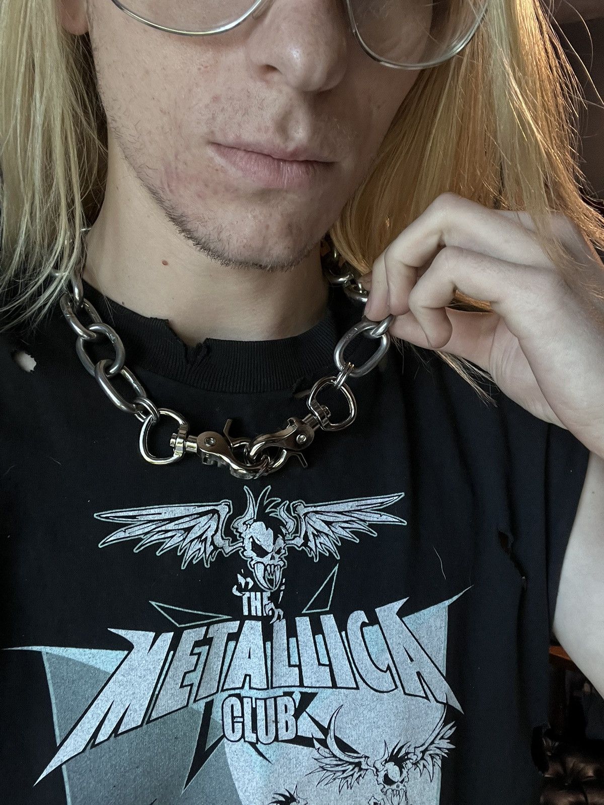 Other Warlocks Workshop ~ Brutalist Chain Size ONE SIZE - 7 Thumbnail
