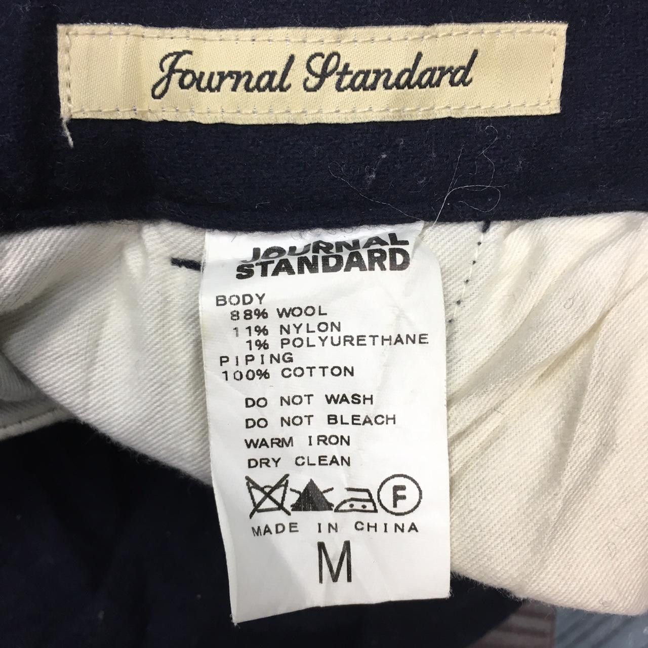Journal Standard Vtg JOURNAL STANDARD Belted Long Pants Trousers Casual Pants Size US 31 - 4 Thumbnail