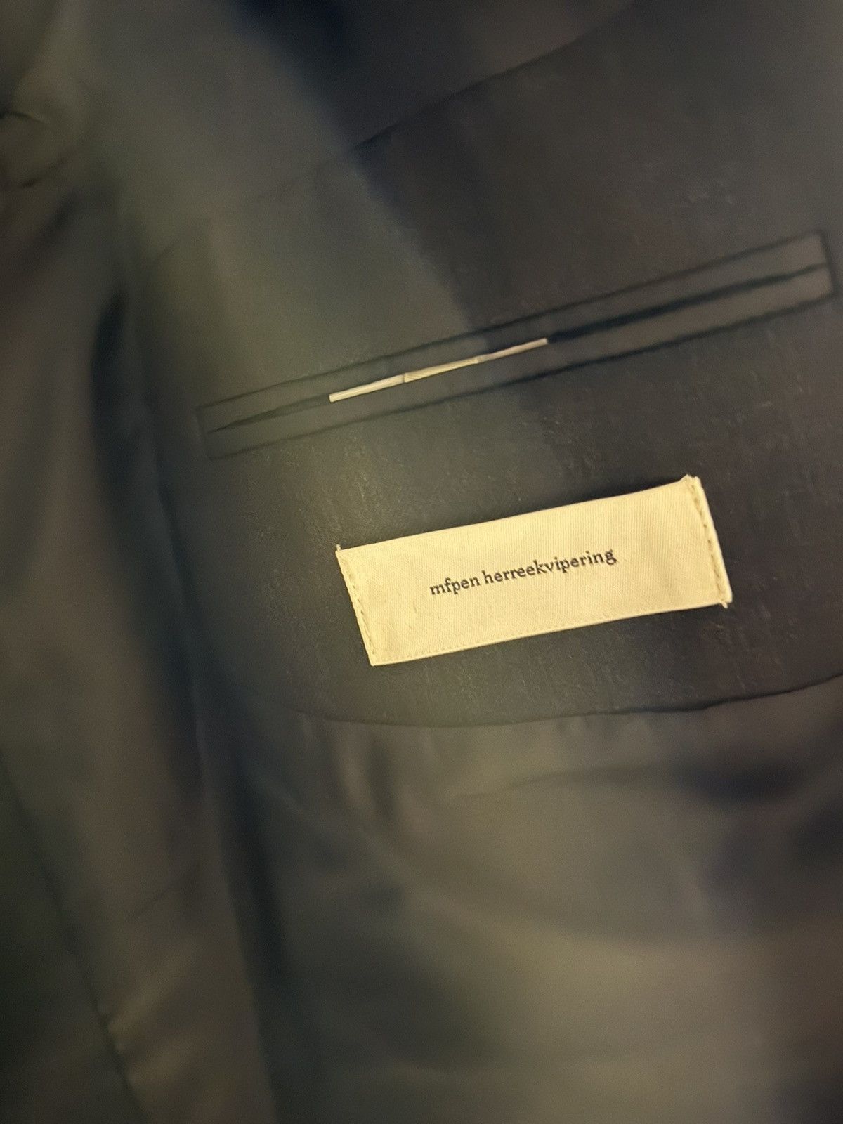 Mfpen mfpen Postal Jacket Anthracite Wool 48/M BNWT Size US M / EU 48-50 / 2 - 5 Thumbnail