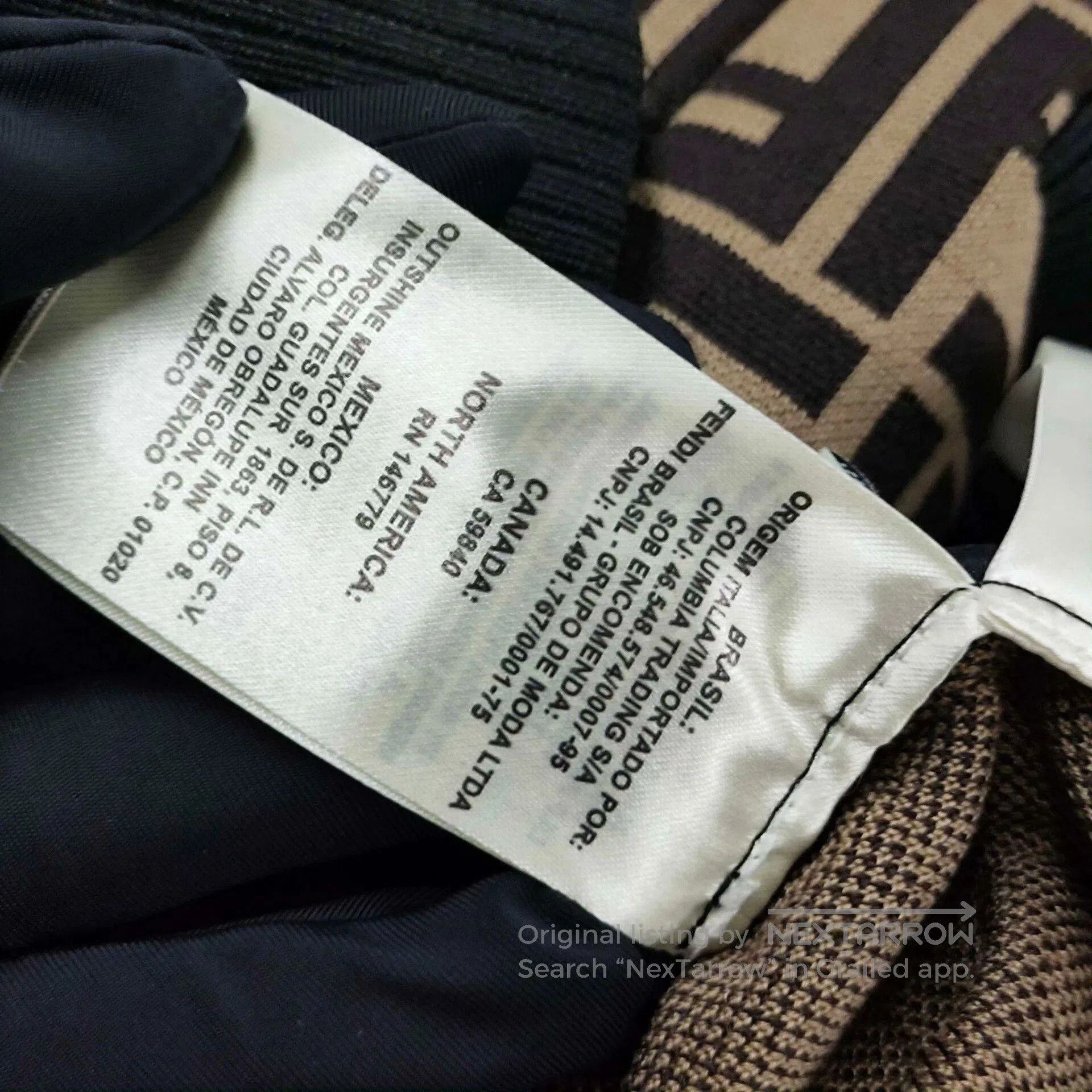 Fendi Fendi Cotton FF Logo Short Jacket. Size S / US 4 / IT 40 - 9 Thumbnail