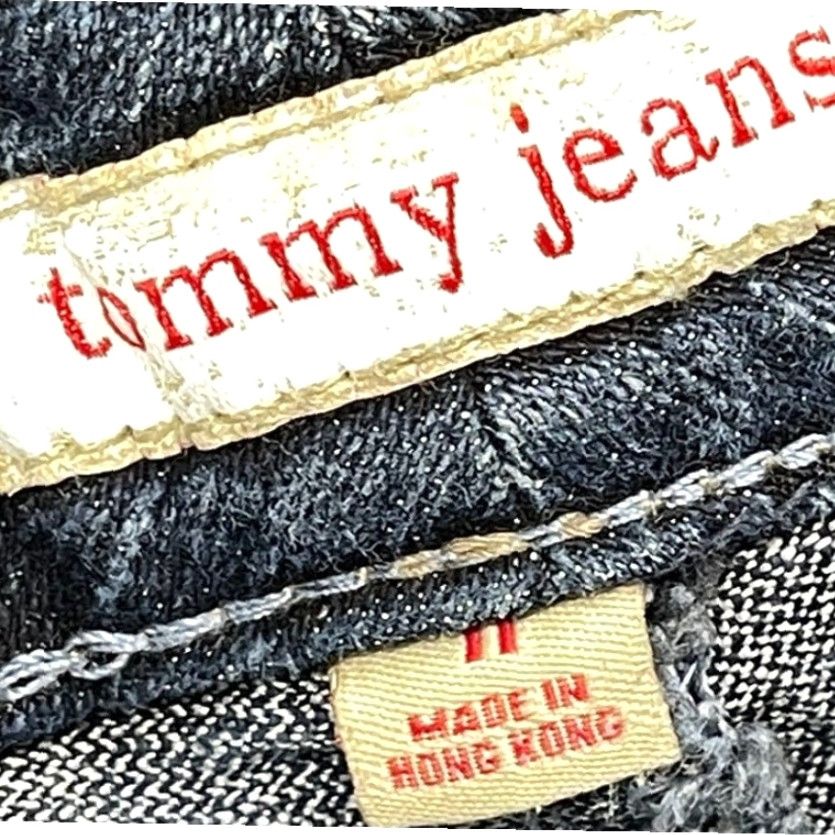 Denime VINTAGE Tommy Jeans Bootcut Jeans Women Juniors 11 Dark Blue Denim Cotton 5-Pocket Size 24" / US 00 / IT 34 - 4 Thumbnail