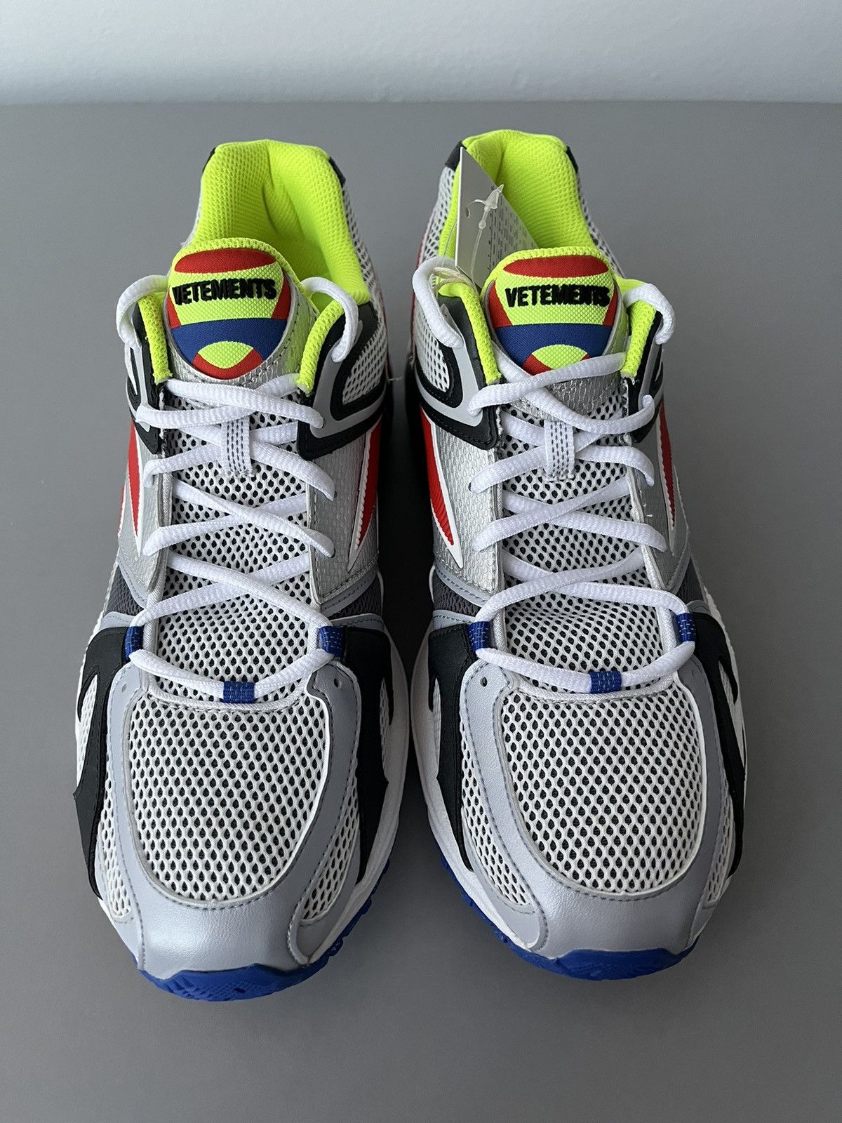 Reebok × Vetements Reebok Spike Runner 200 x Vetements Grey Red Size US 8.5 / EU 41-42 - 3 Thumbnail