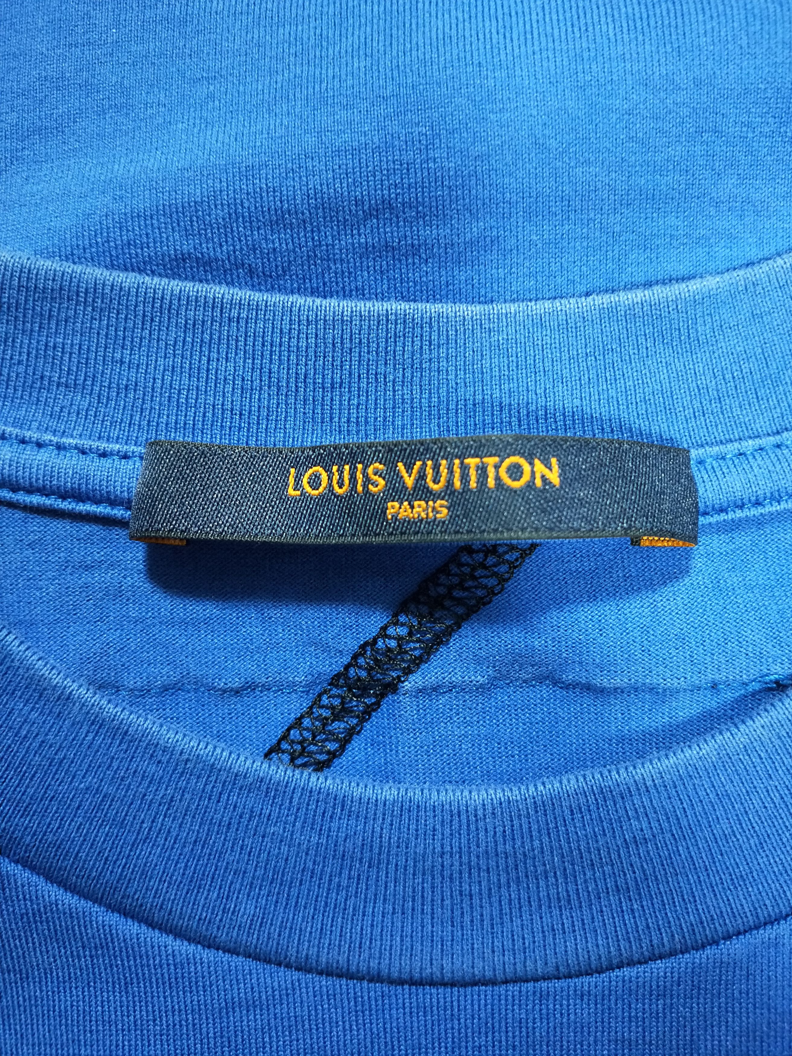 Louis Vuitton NBA Embroidery Tee Size US M / EU 48-50 / 2 - 6 Thumbnail