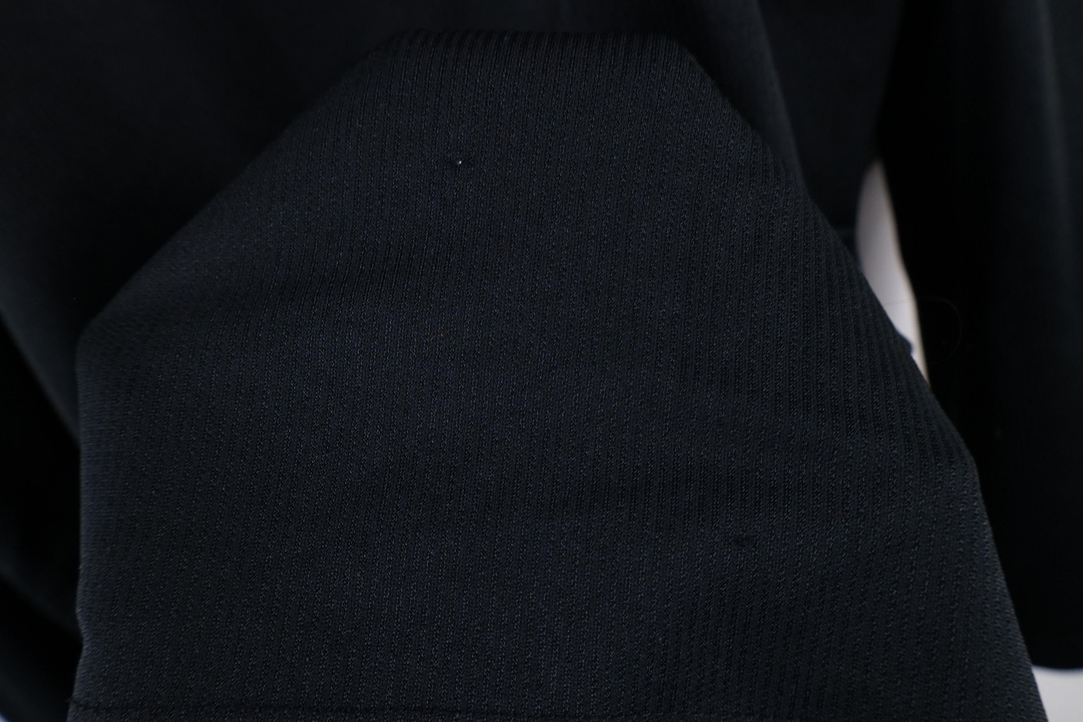 Nike × Vintage Vintage Nike Mini Swoosh Knit Long Sleeve T-Shirt Black Size US XL / EU 56 / 4 - 8 Thumbnail