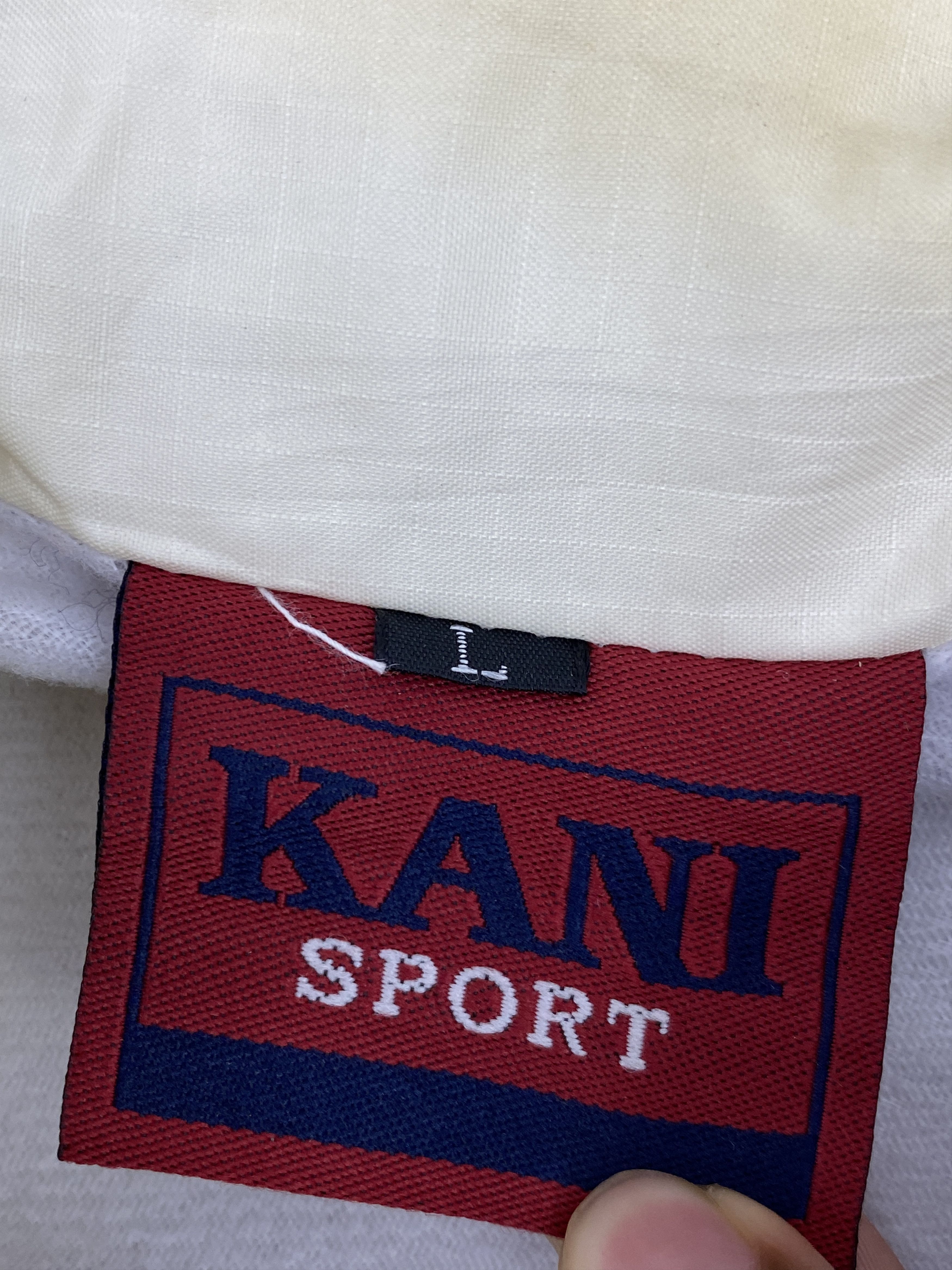 Designer × Karl Kani × Vintage Vintage Karl Kani Sport Windbreaker Reflective Jacket MJ0034 Size US L / EU 52-54 / 3 - 15 Thumbnail