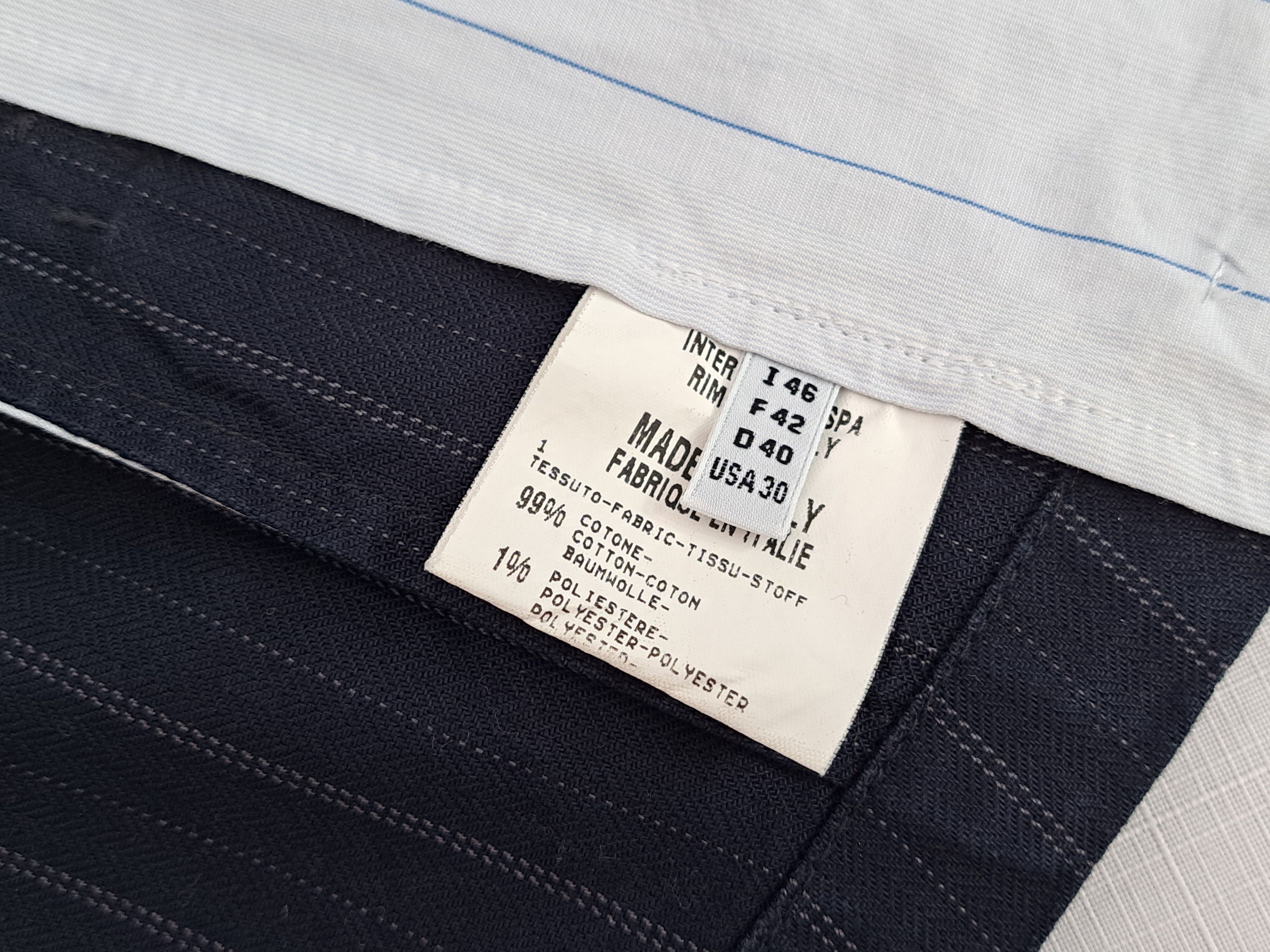 Marithe + Francois Girbaud Marithe Francois Girbaud vintage suit (vest/cropp pants). Size 32" / US 10 / IT 46 - 15 Thumbnail